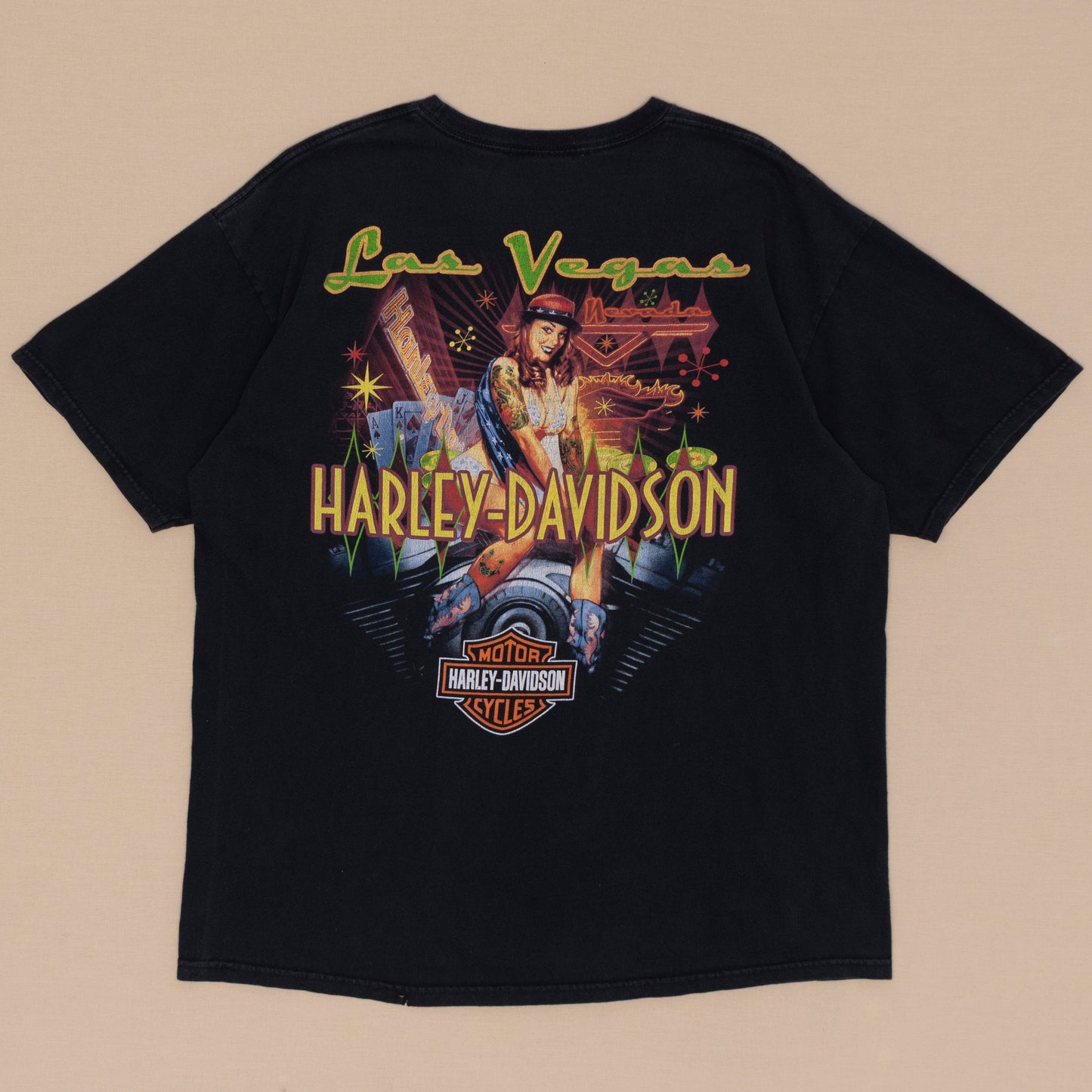 Harley Davidson Las Vegas T Shirt, XL