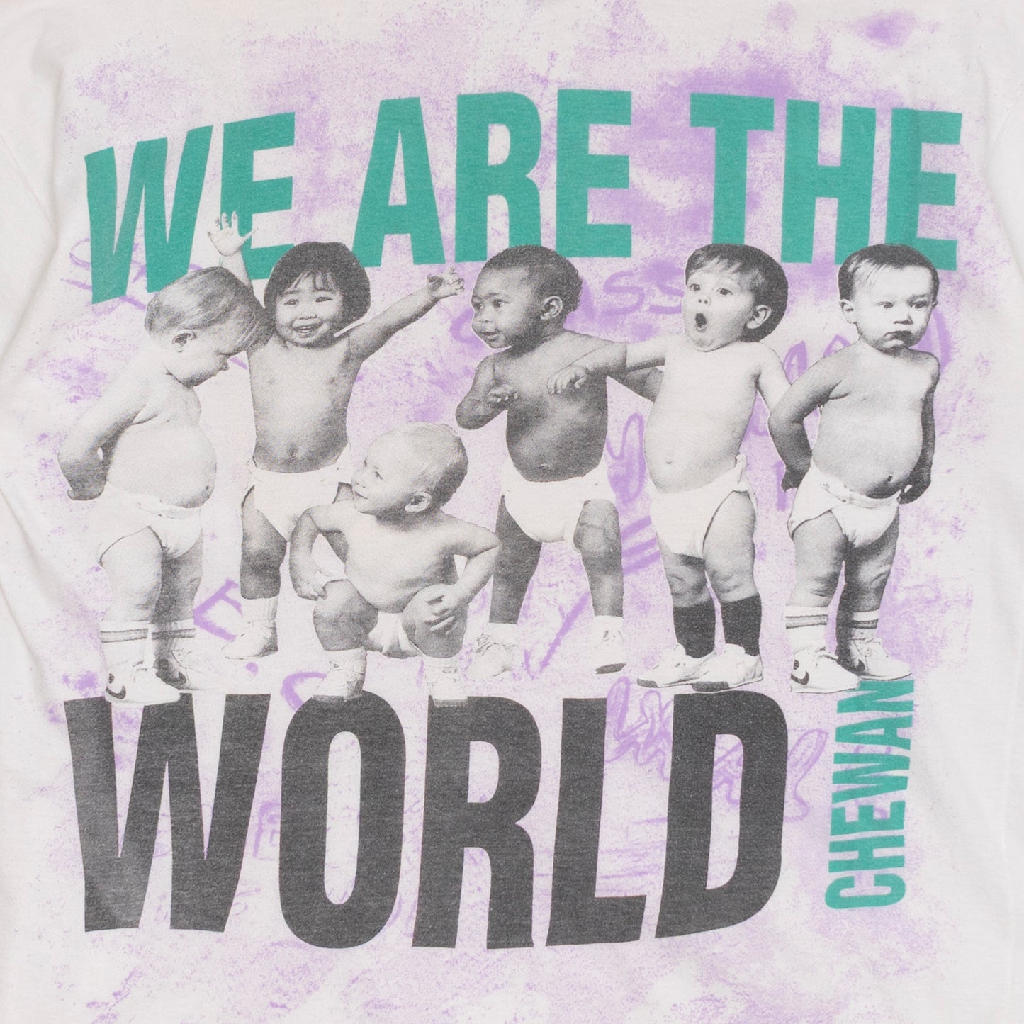 We Are The World T Shirt, XL