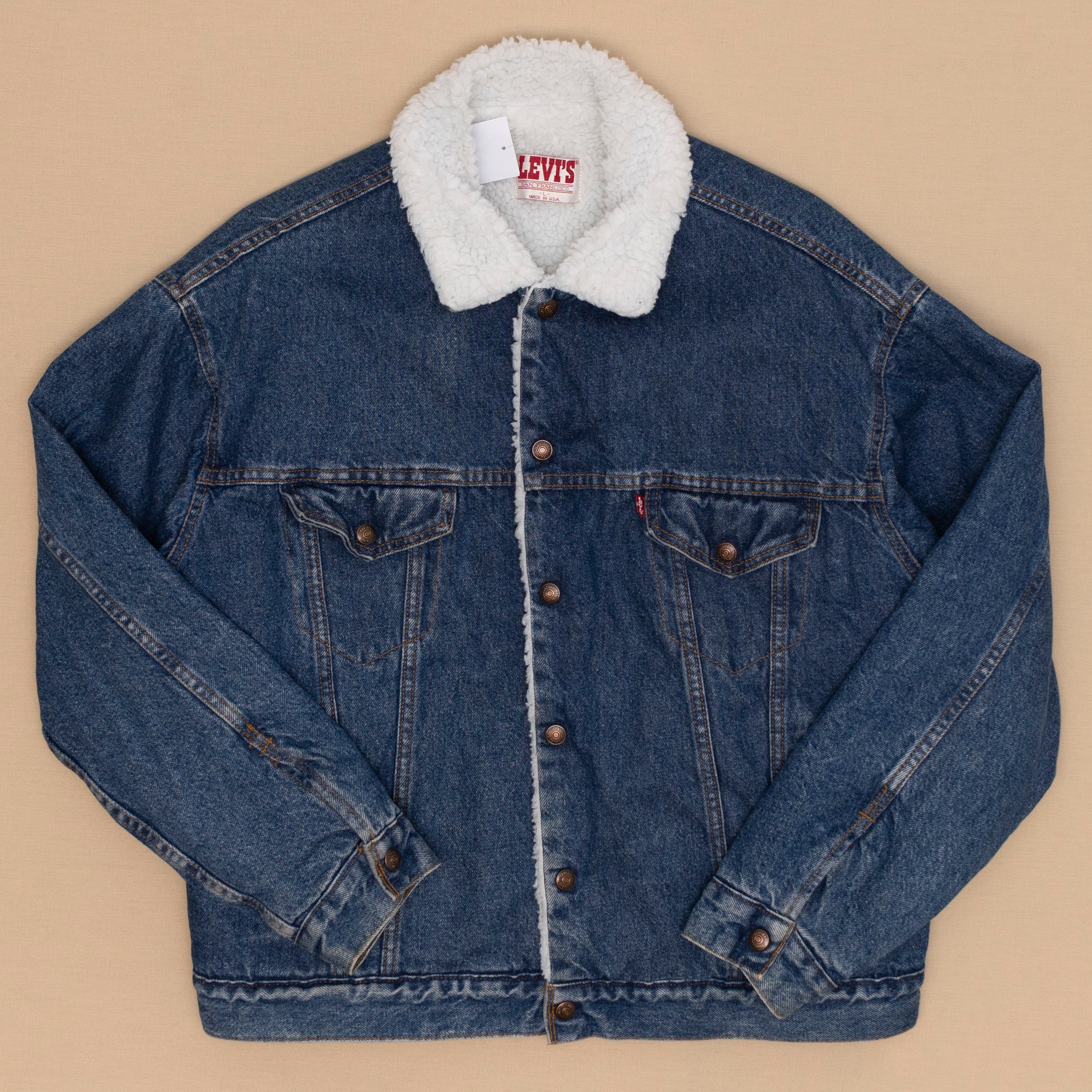 Levis Sherpa Jeansjacke, L