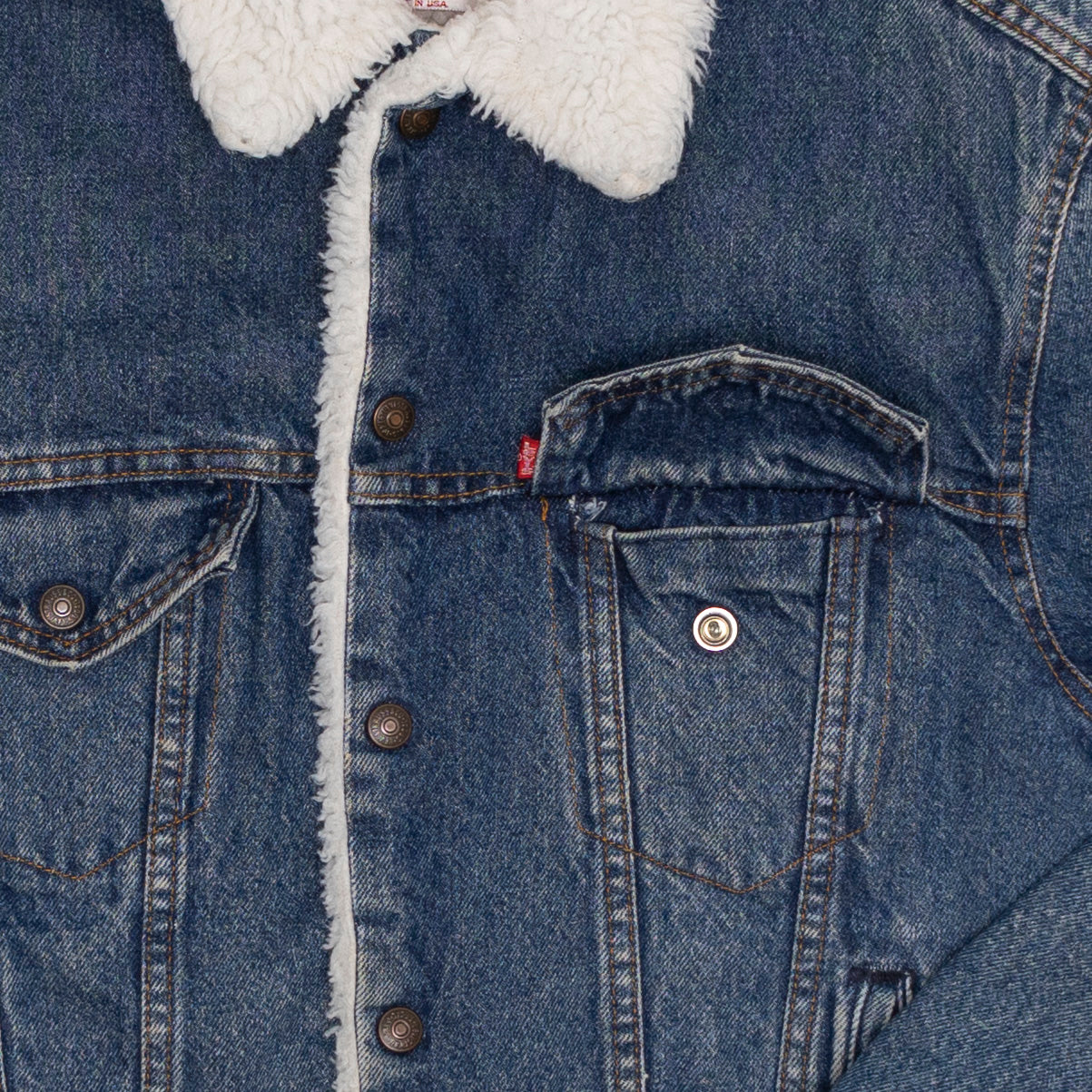 Levis Sherpa Jeansjacke, S-M