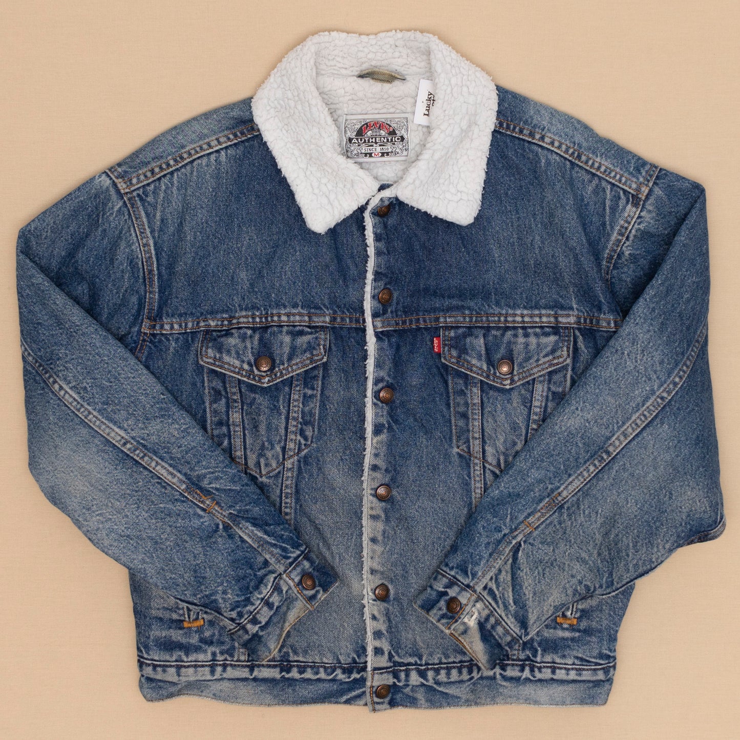 Levis Sherpa Jeansjacke, L