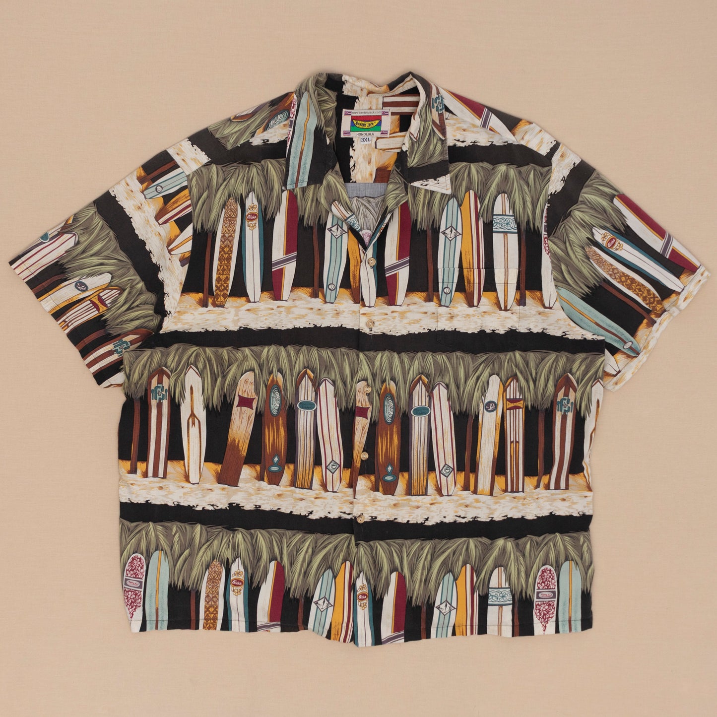 Surf Kurzarmhemd, XXXL