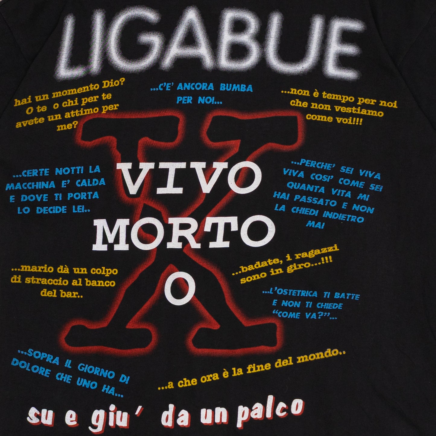Ligabue Vivo Morto O X T Shirt, XL