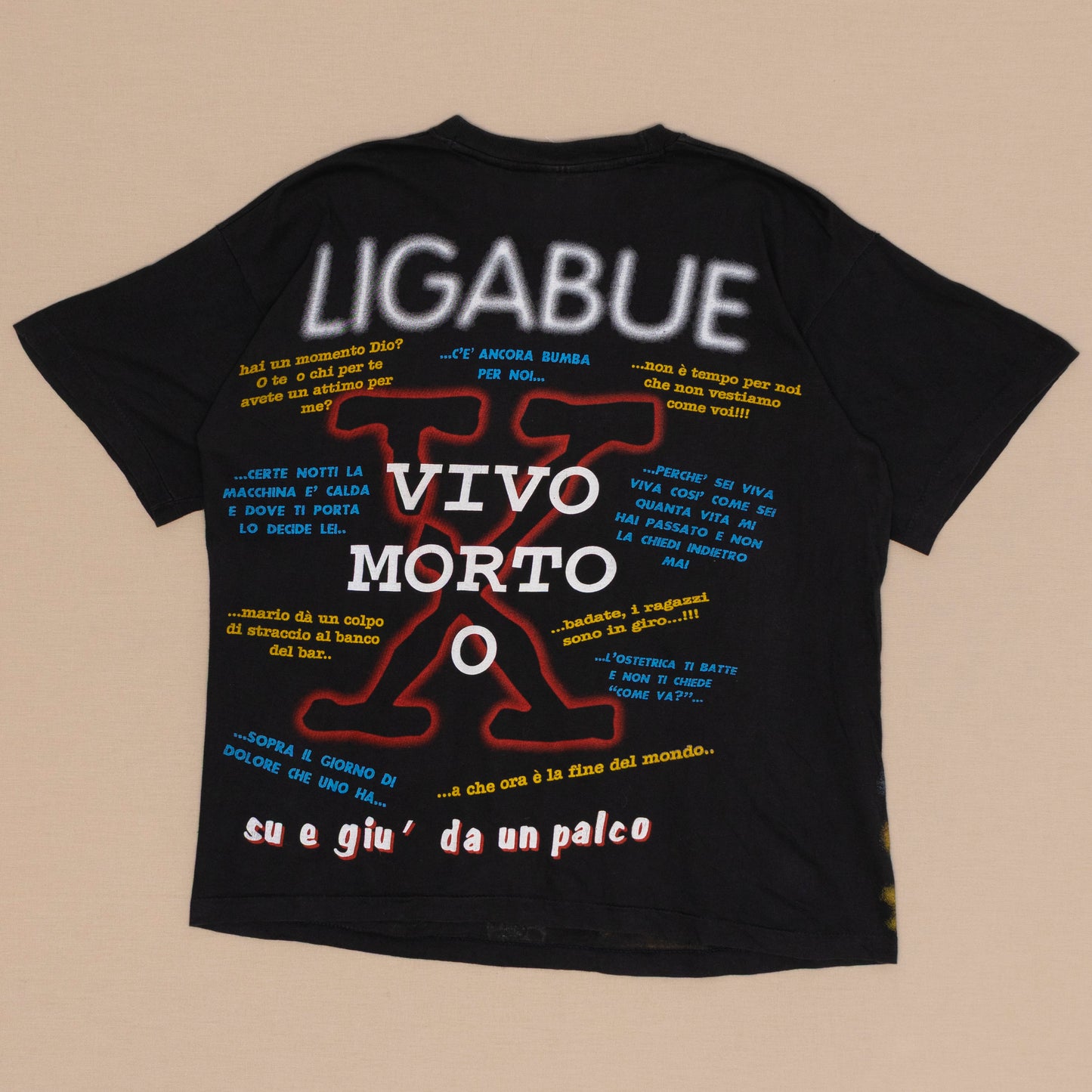 Ligabue Vivo Morto O X T Shirt, XL