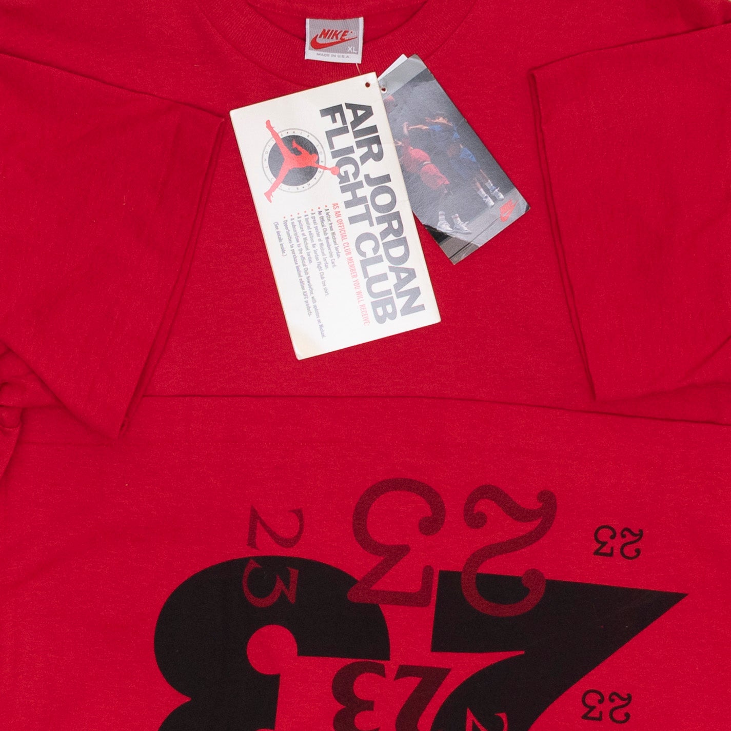 Deadstock Nike 23 Jordan Flight Club T Shirt, S