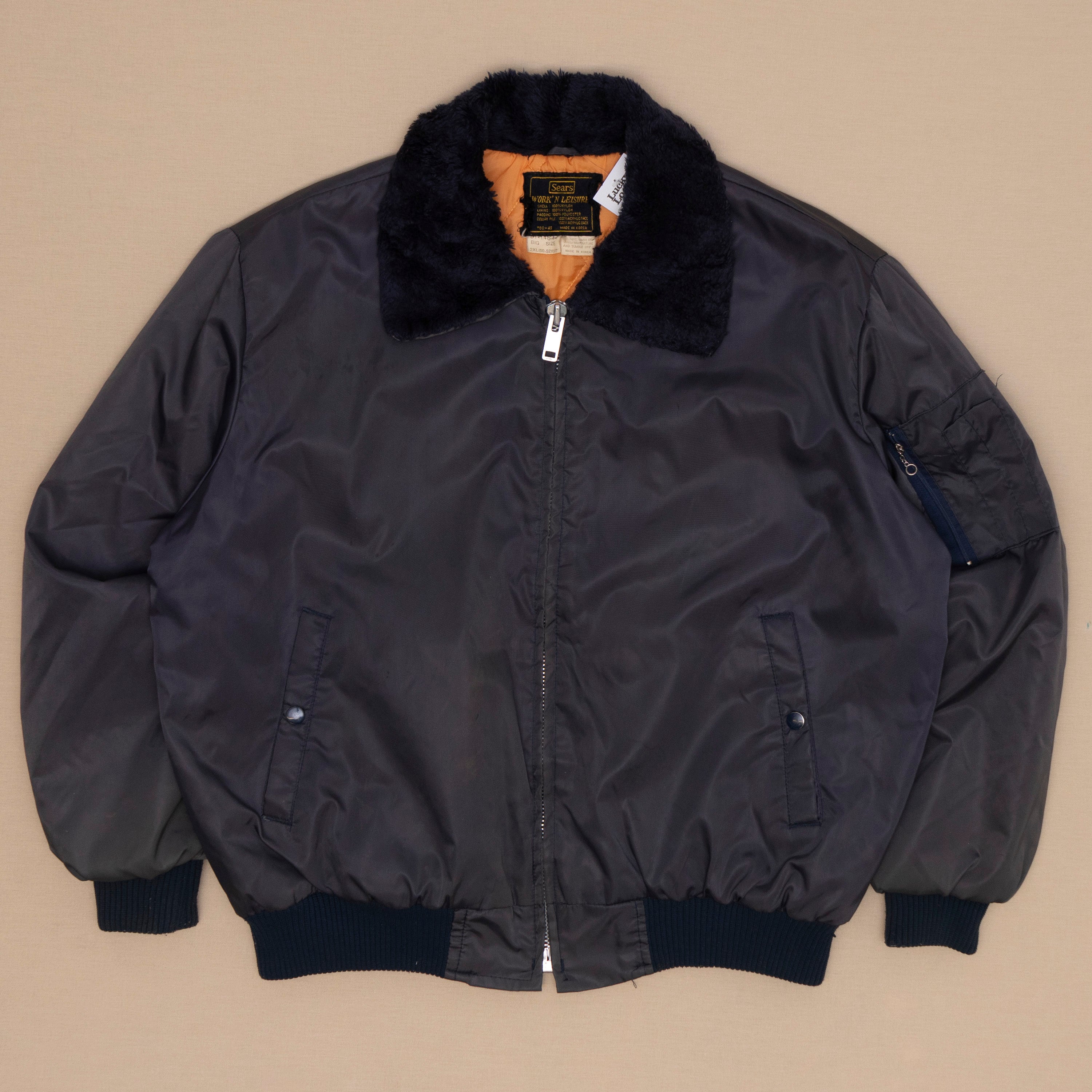 80s Sears Bomberjacke, XL