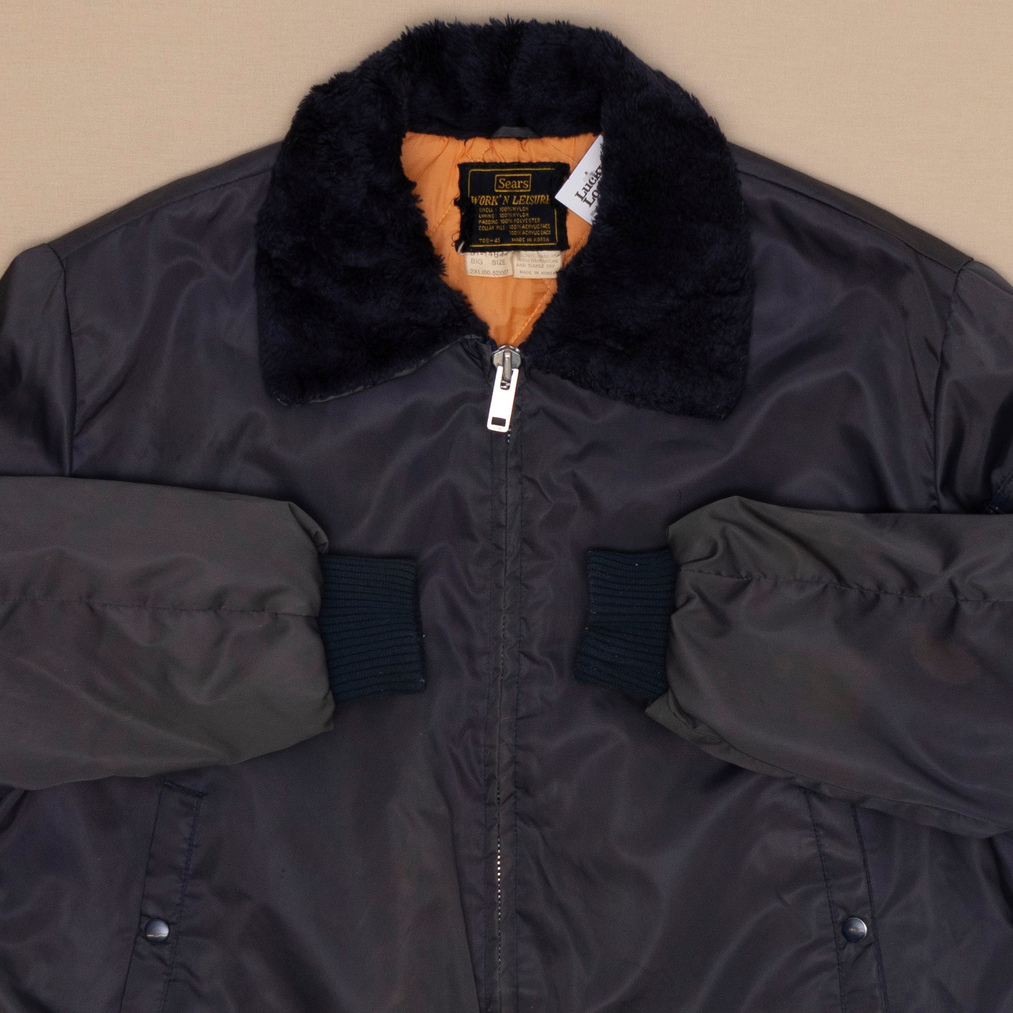 80s Sears Bomberjacke, XL