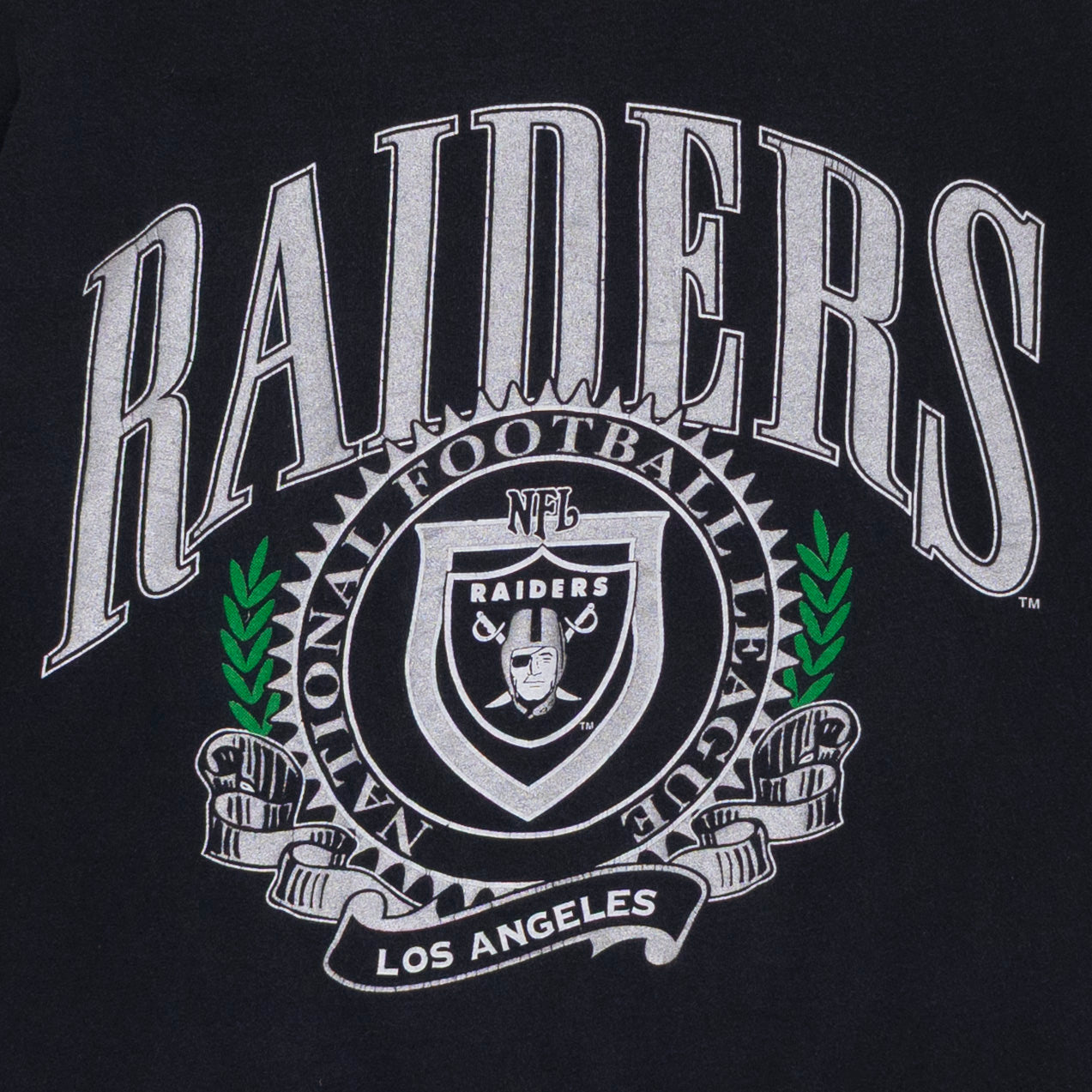 LA Raiders T Shirt, L