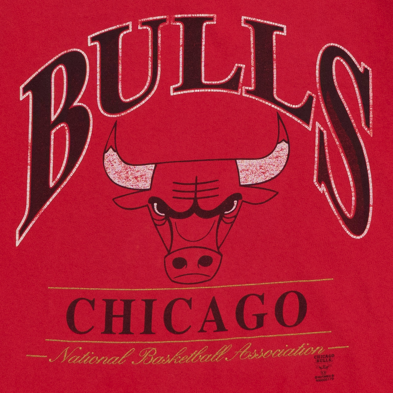 Chicago Bulls T Shirt, XL