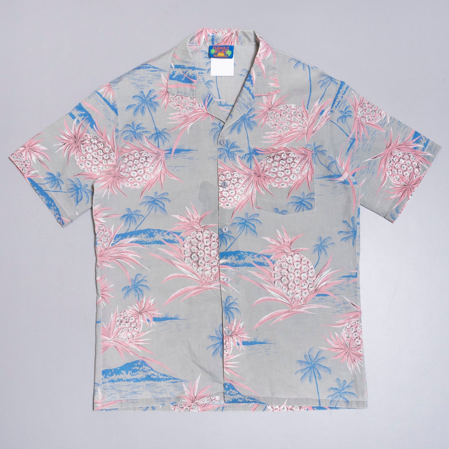 Hawaii Blues Kurzarmhemd, M
