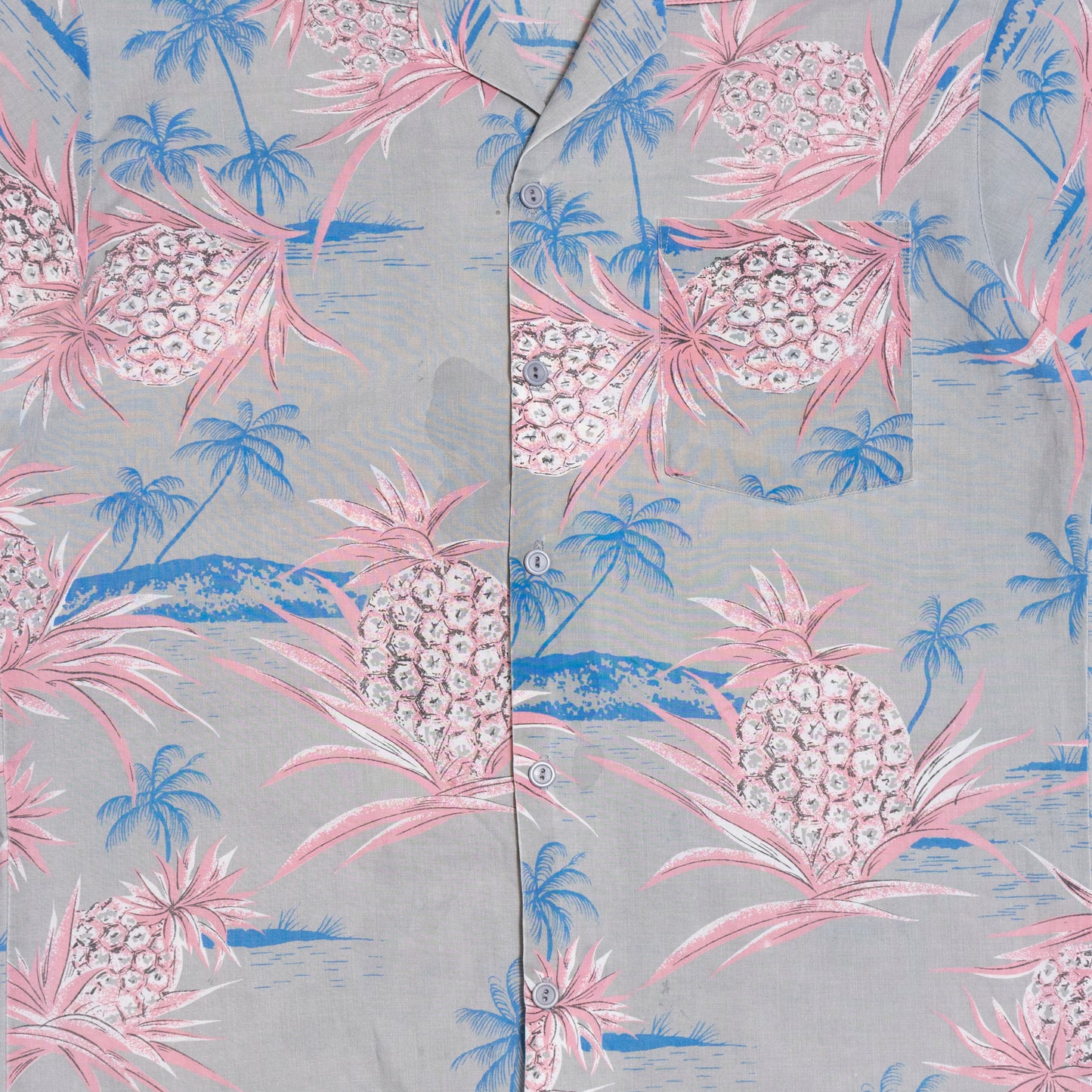Hawaii Blues Kurzarmhemd, M