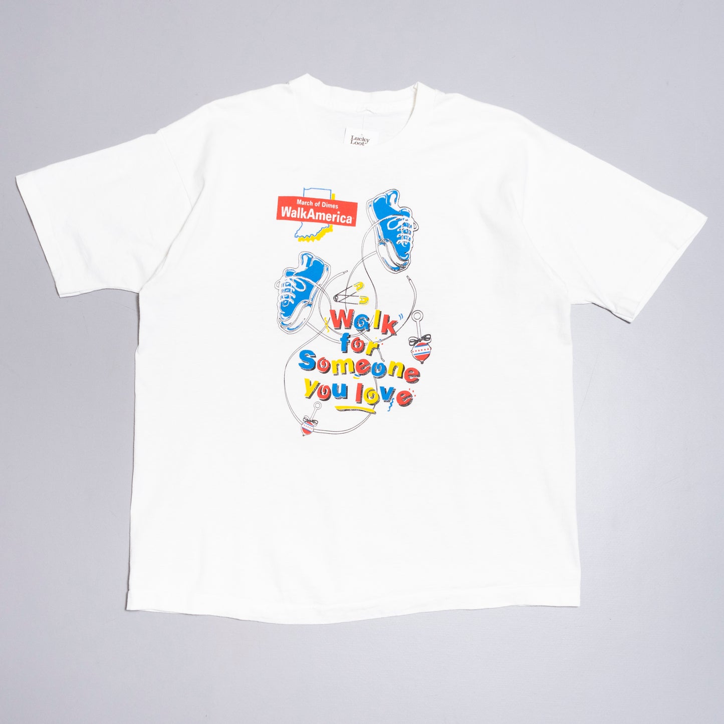 Walk America March T Shirt, L