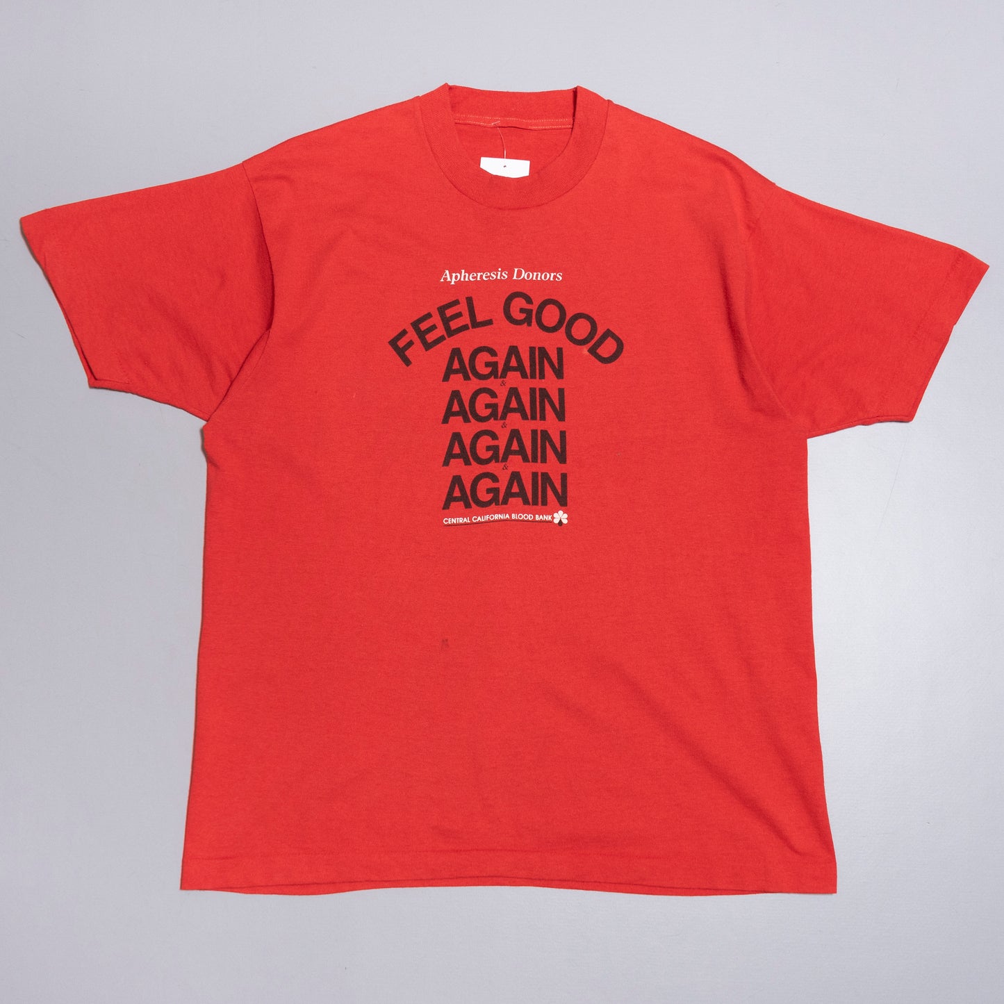 80s Blood Donor T Shirt, L