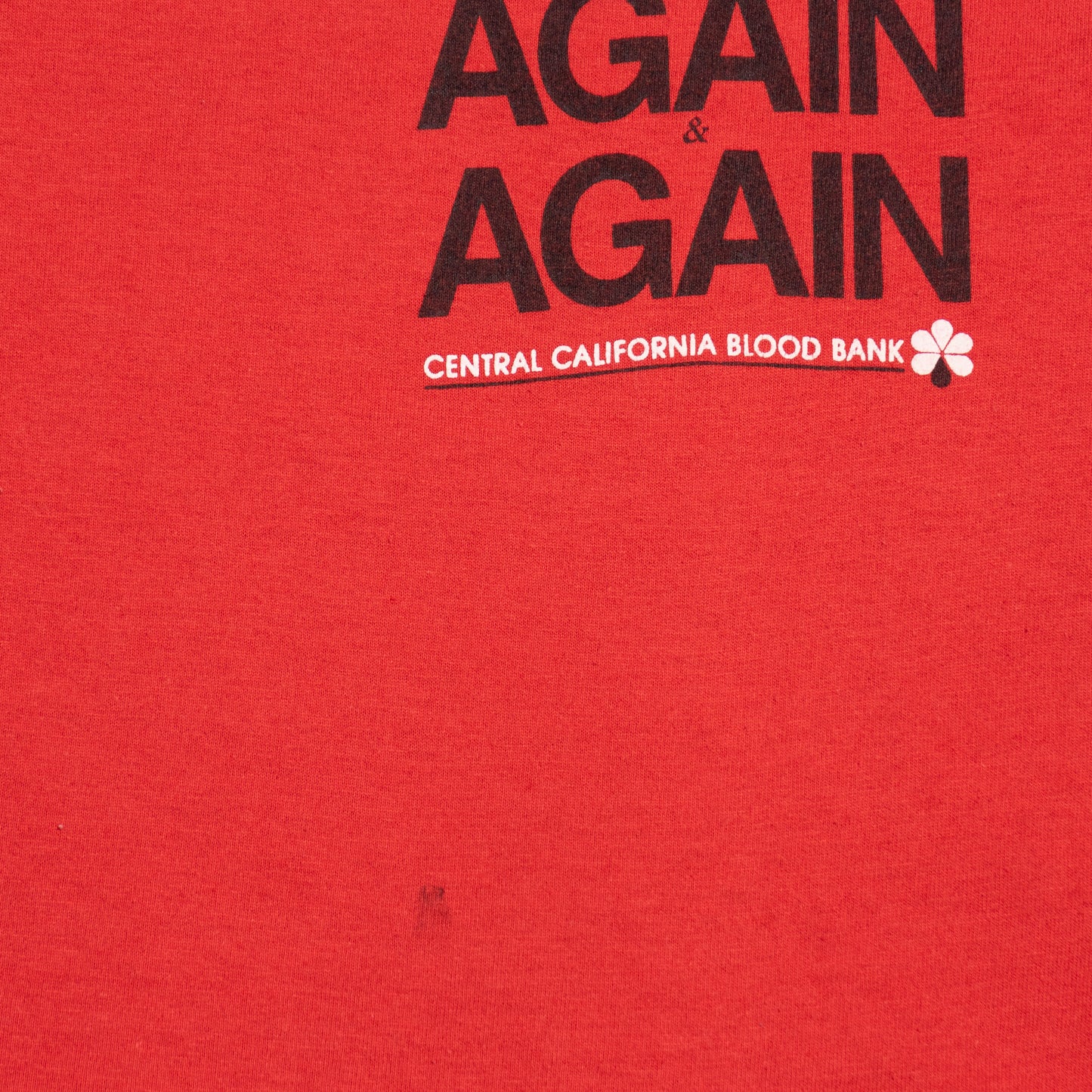 80s Blood Donor T Shirt, L