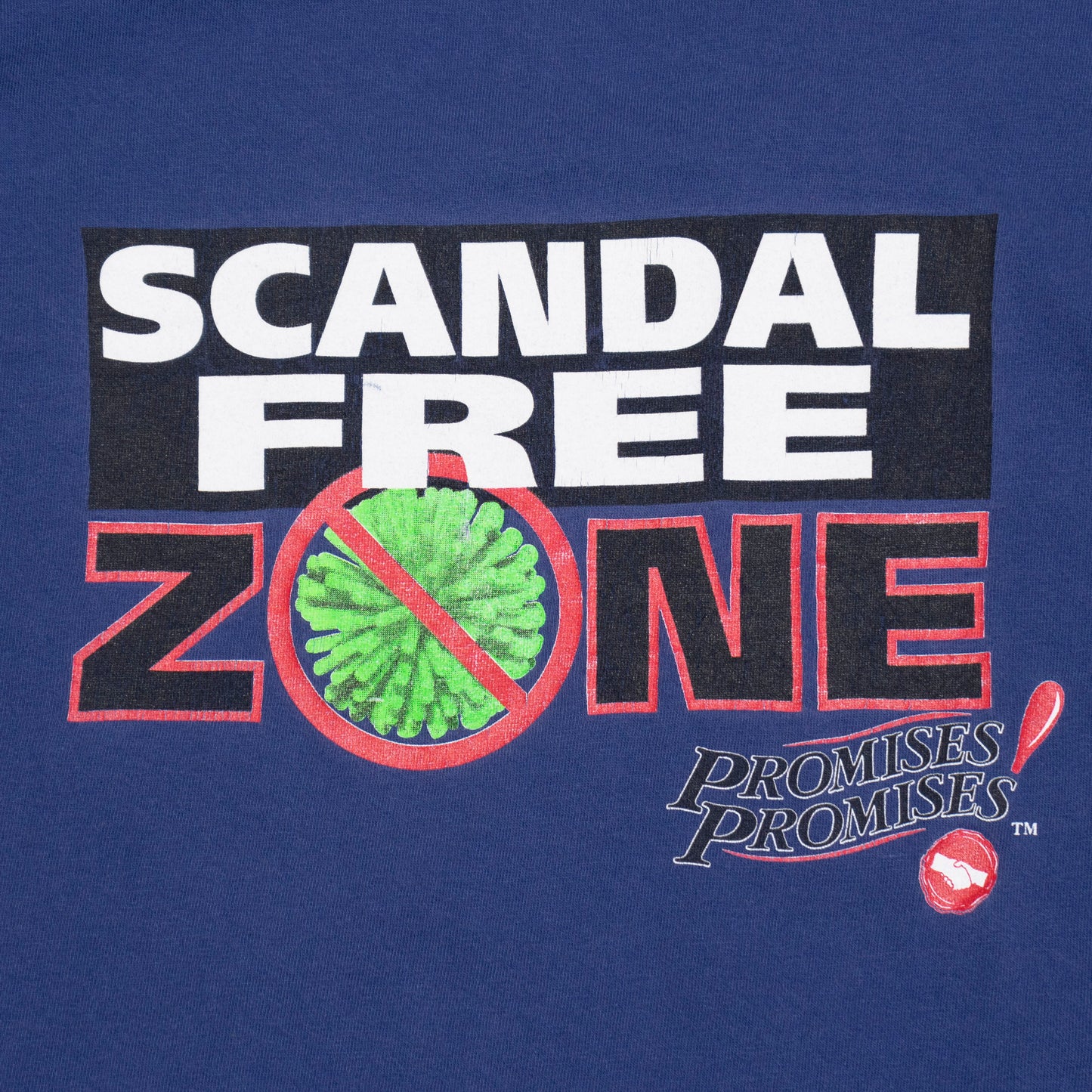 Scandal Free Zone T Shirt, XL