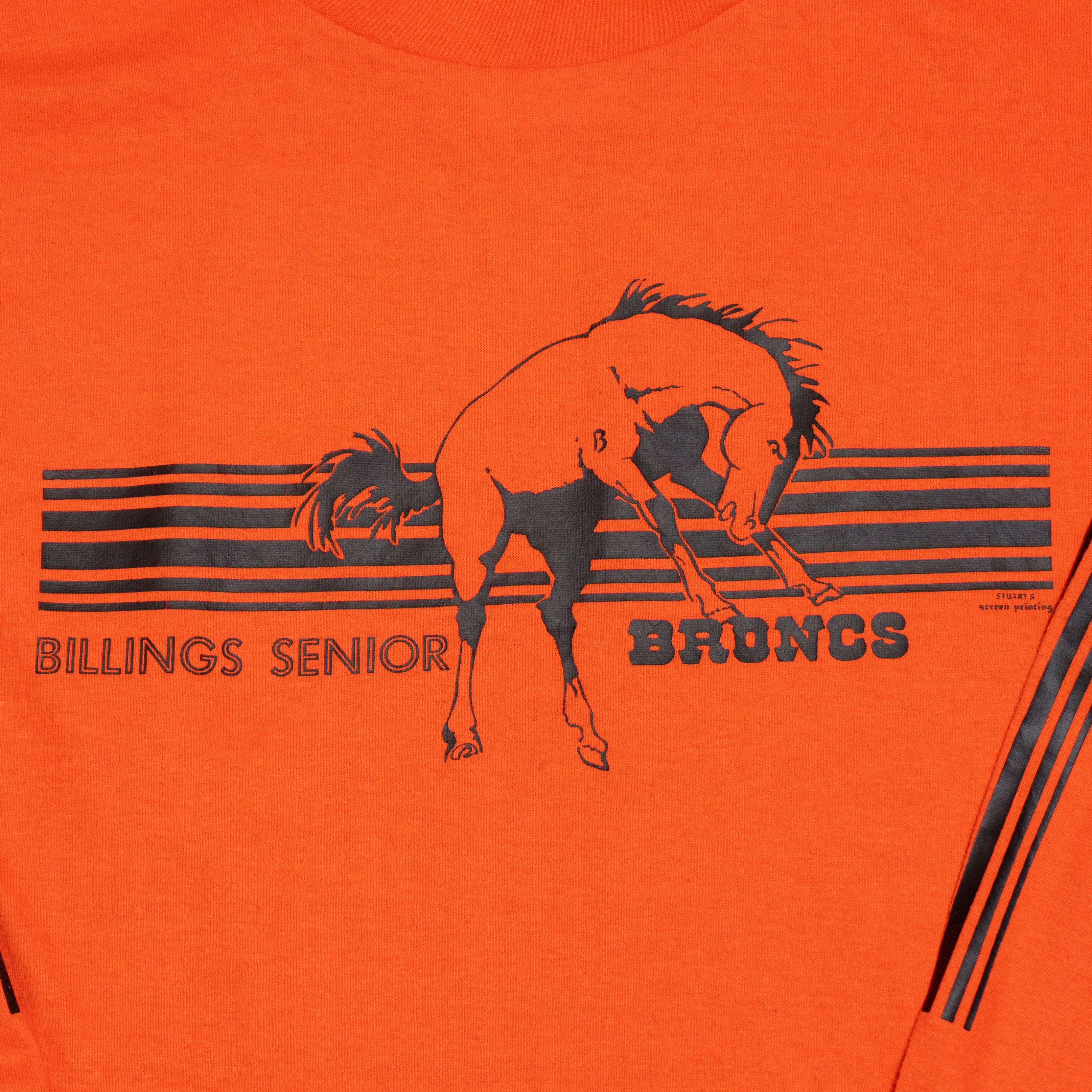 70s Billings Senior Broncs Longsleeve, S-M