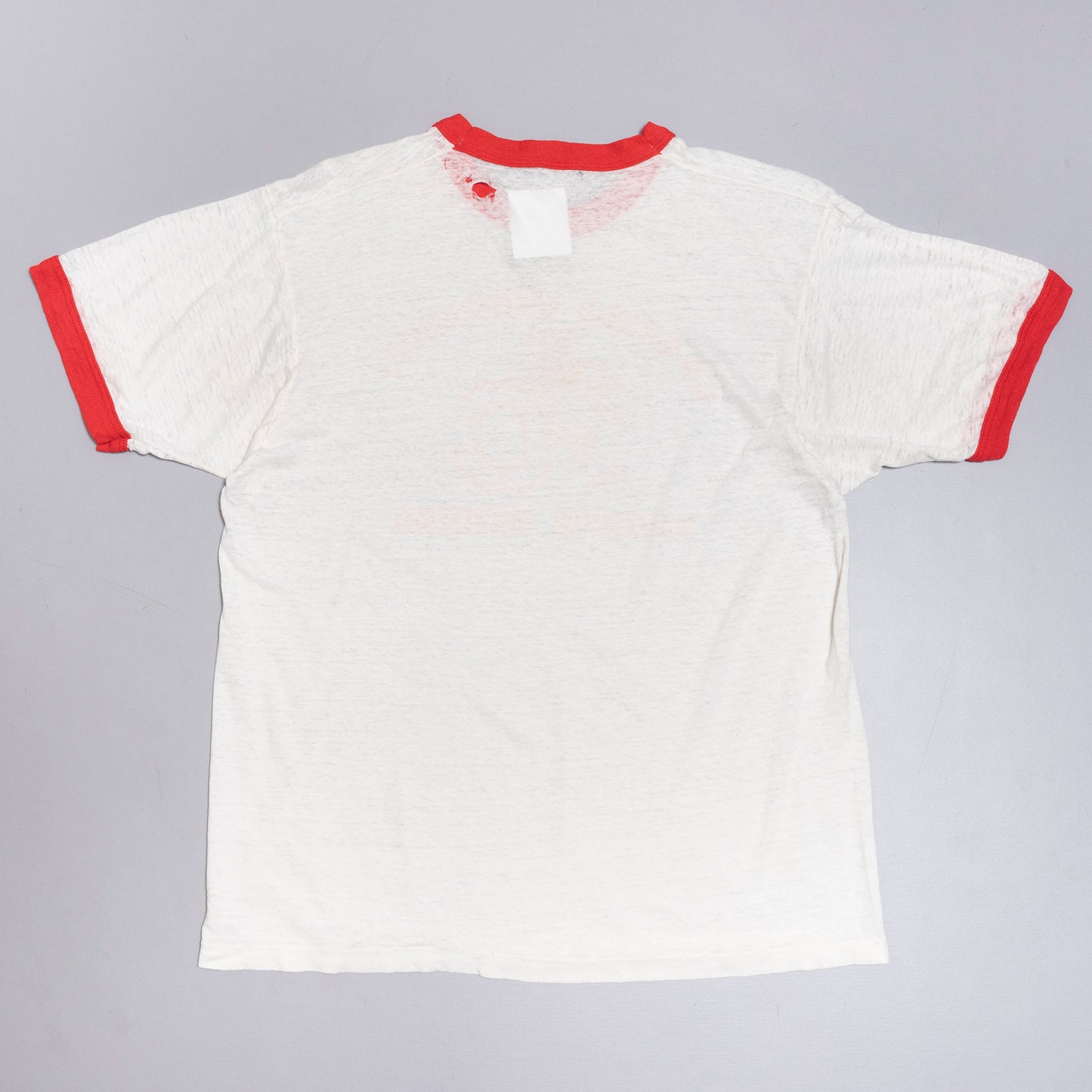 70s Cornell University Ringer T Shirt, M
