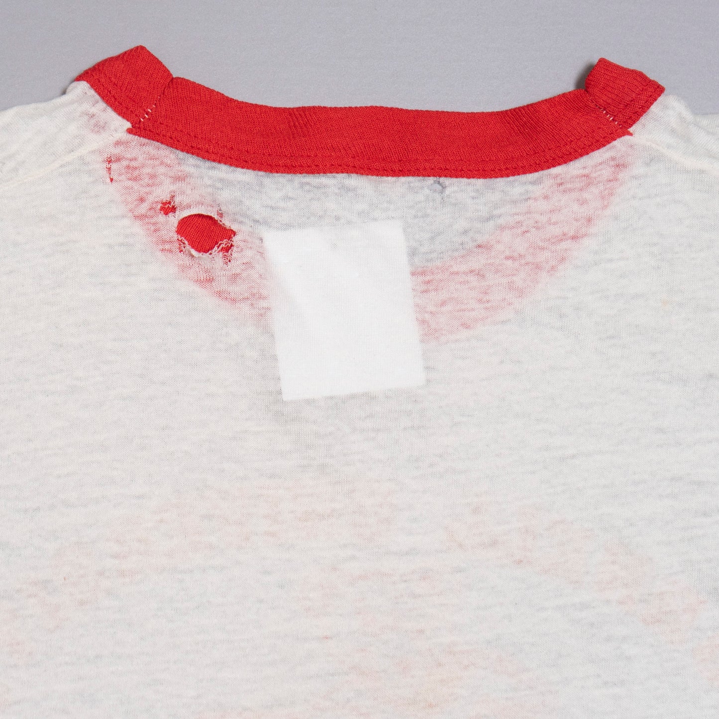 70s Cornell University Ringer T Shirt, M