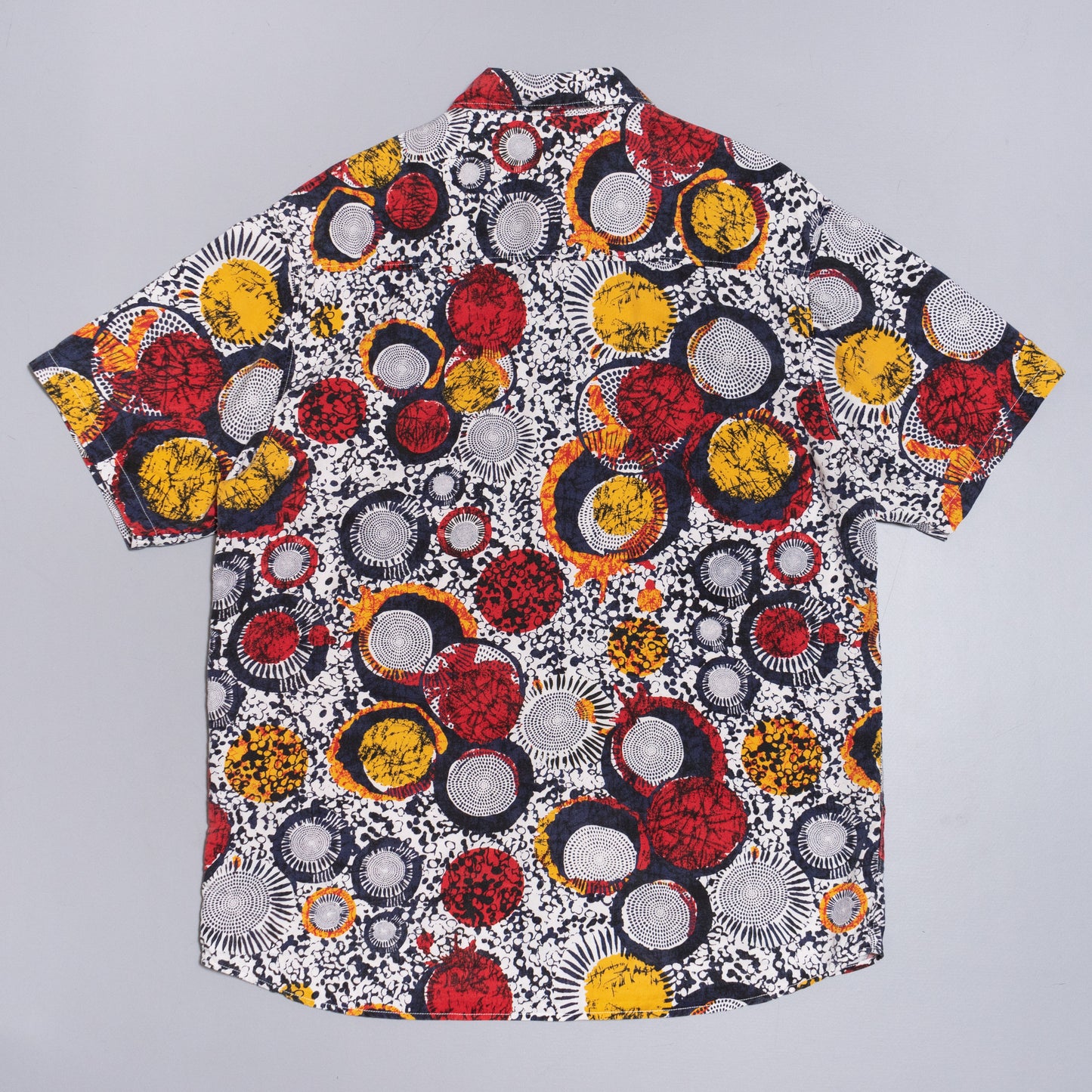Abstract Kurzarmhemd, XL