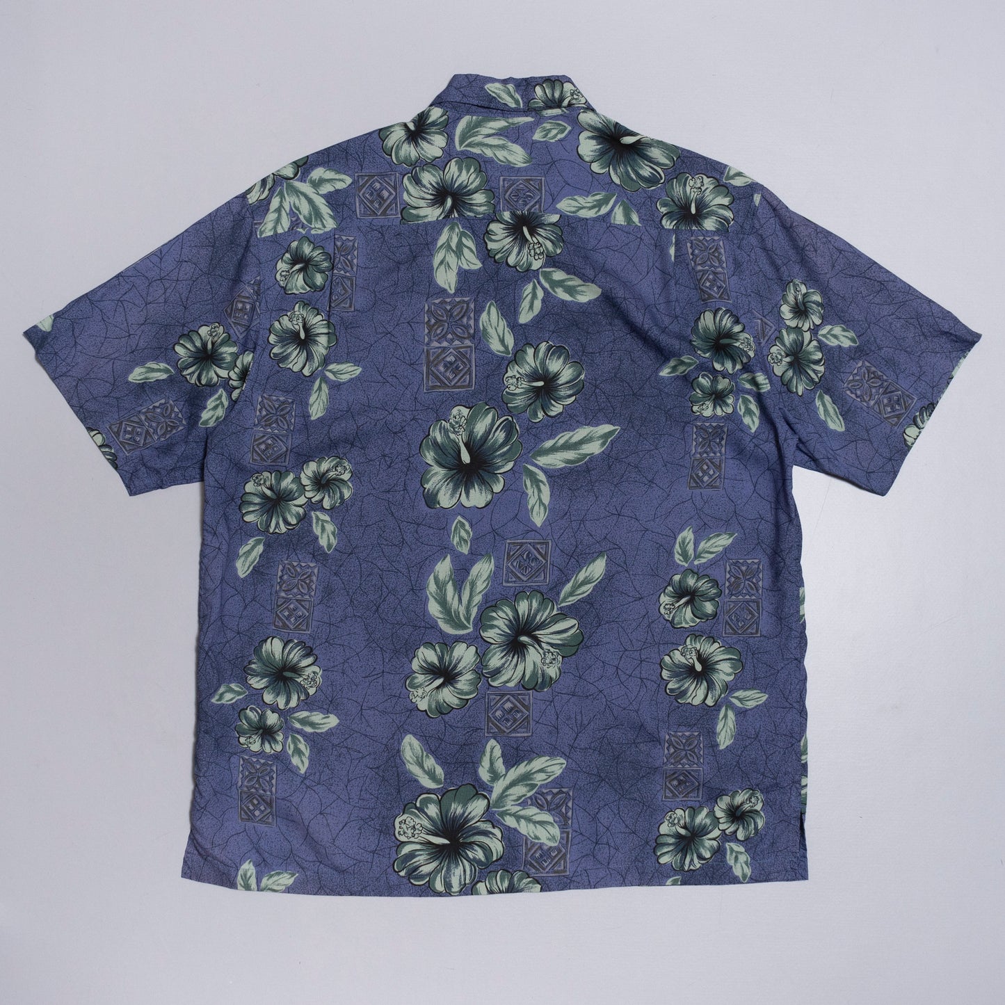 Jungle Storm Pattern Kurzarmhemd, L
