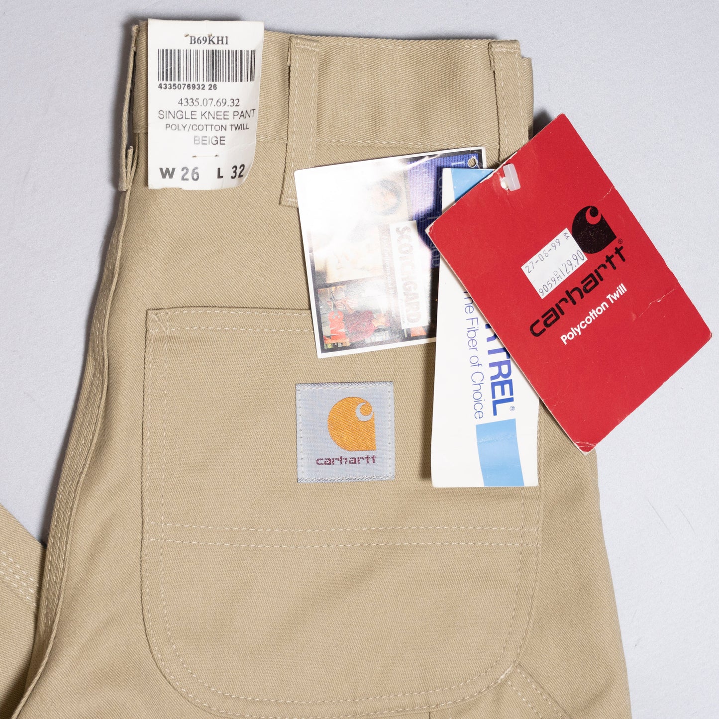 Deadstock Carhartt Carpenter Hose, 26/32