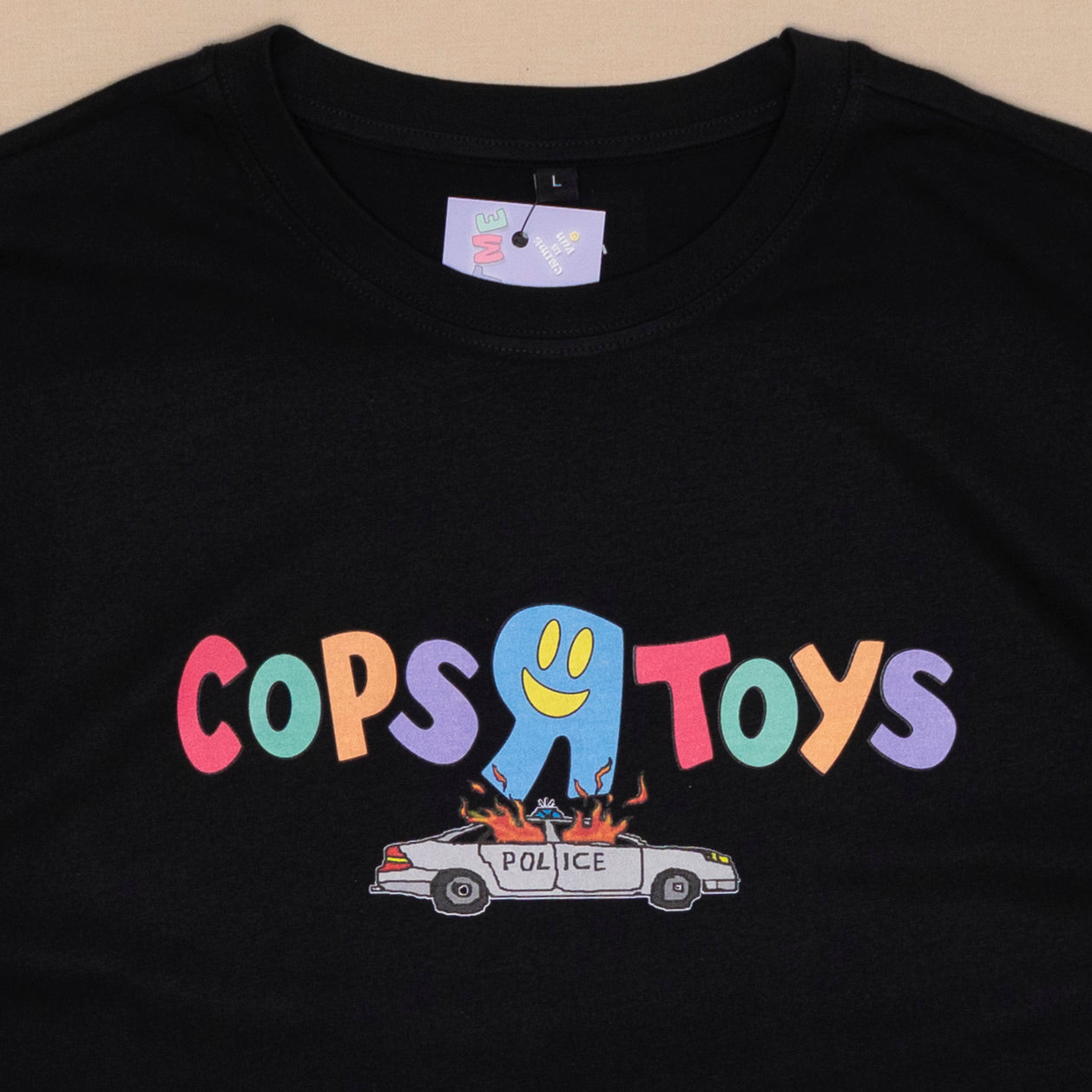 Cops R Toys Pastell T Shirt - schwarz