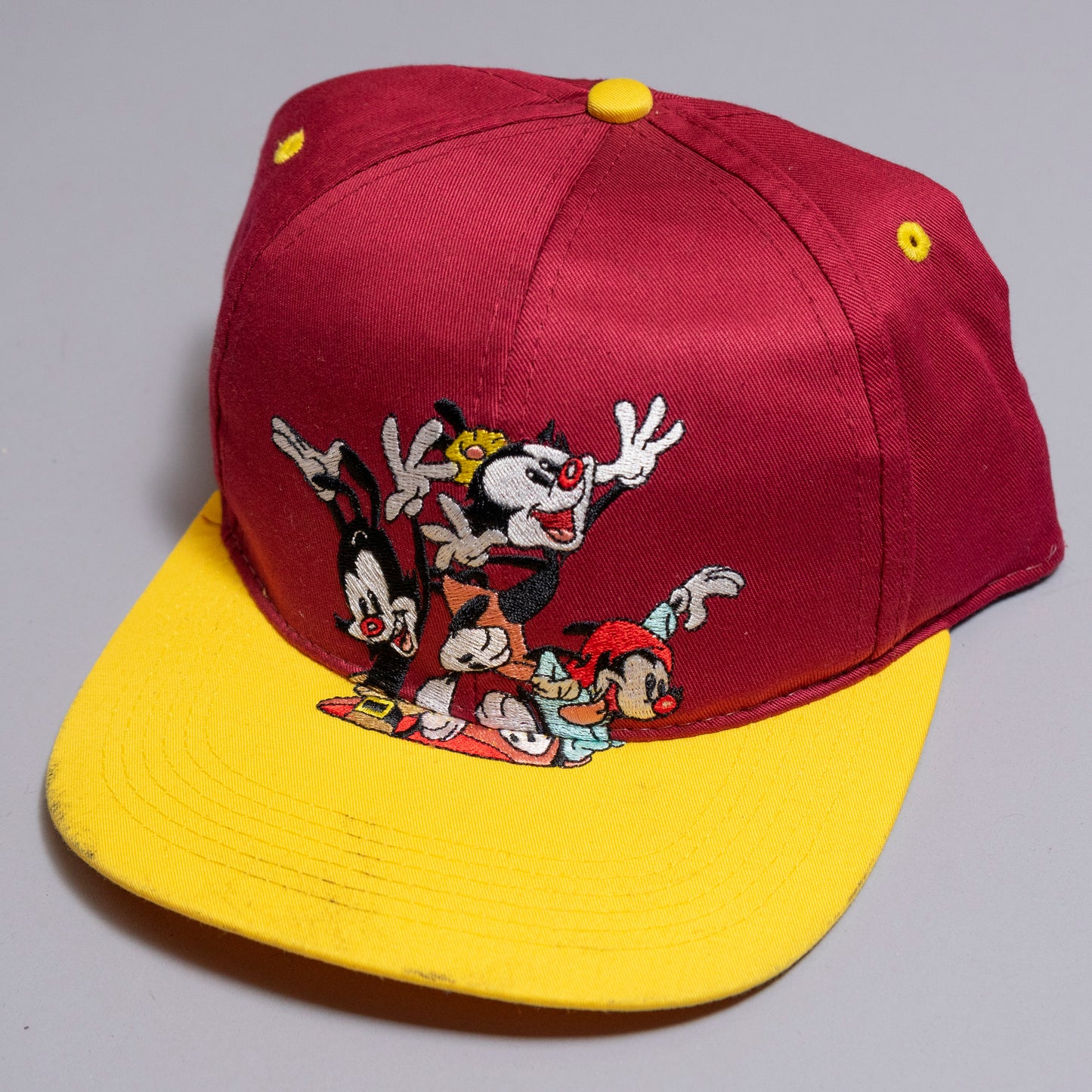 Animaniacs Red & Yellow Cap