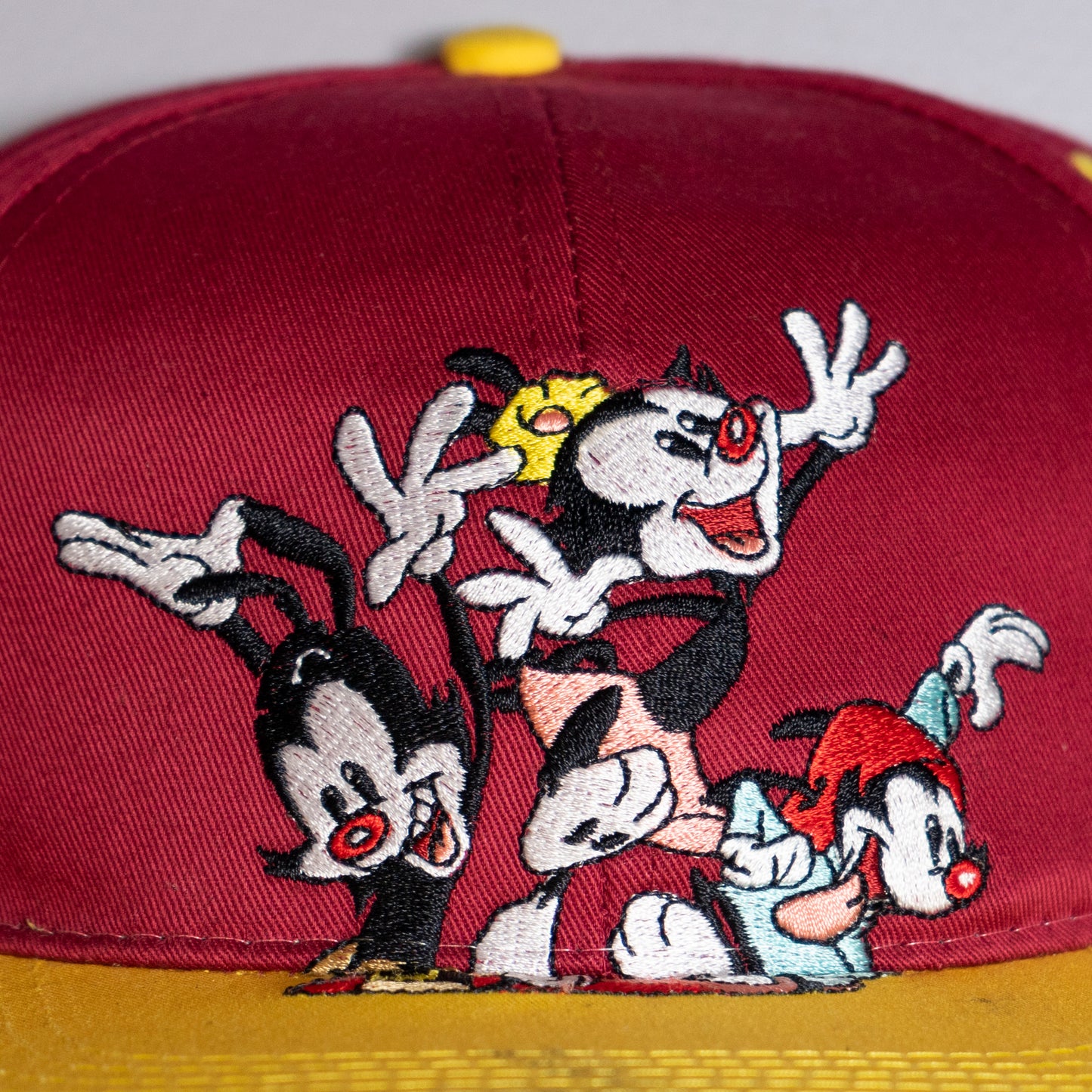 Animaniacs Red & Yellow Cap