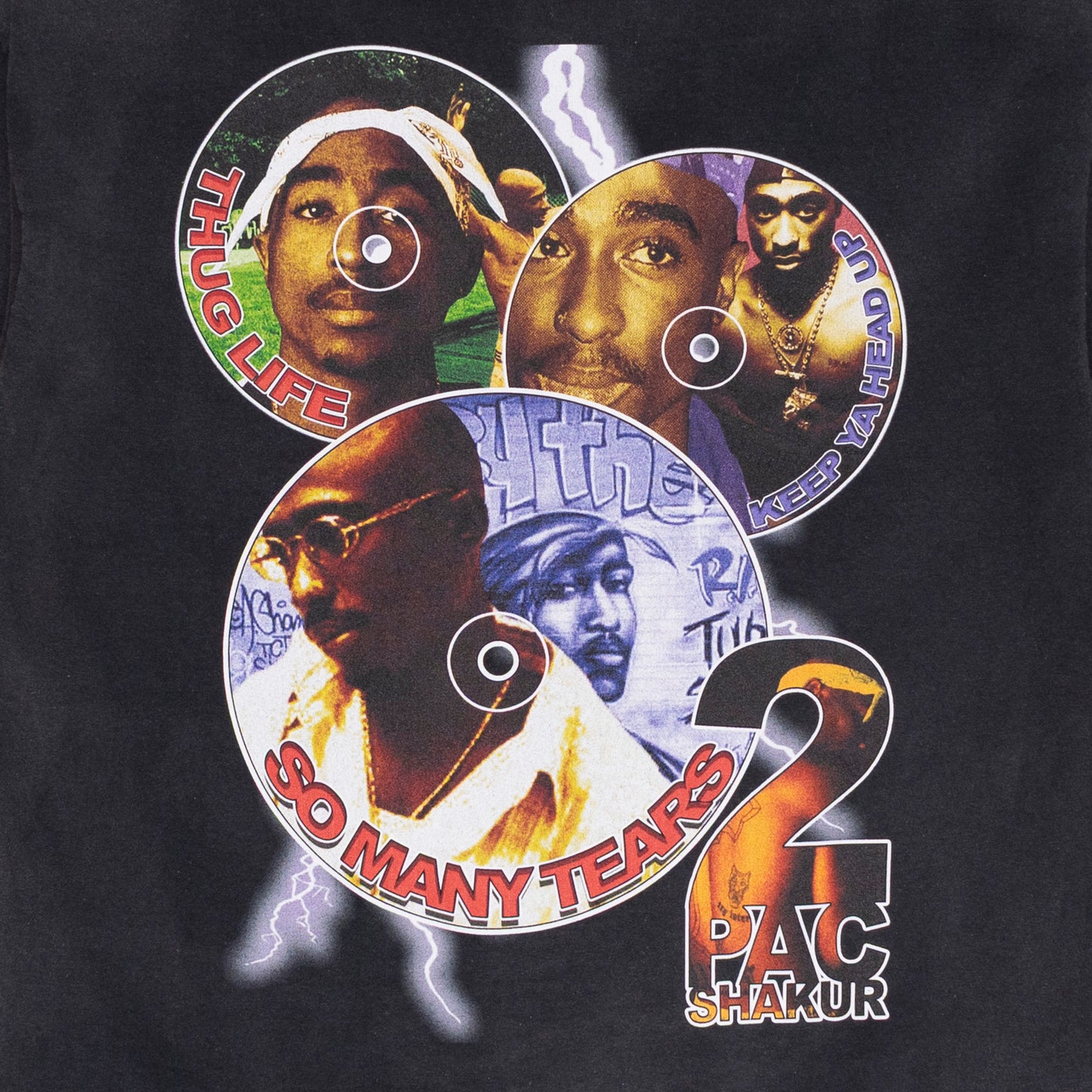 Tupac T Shirt, XL