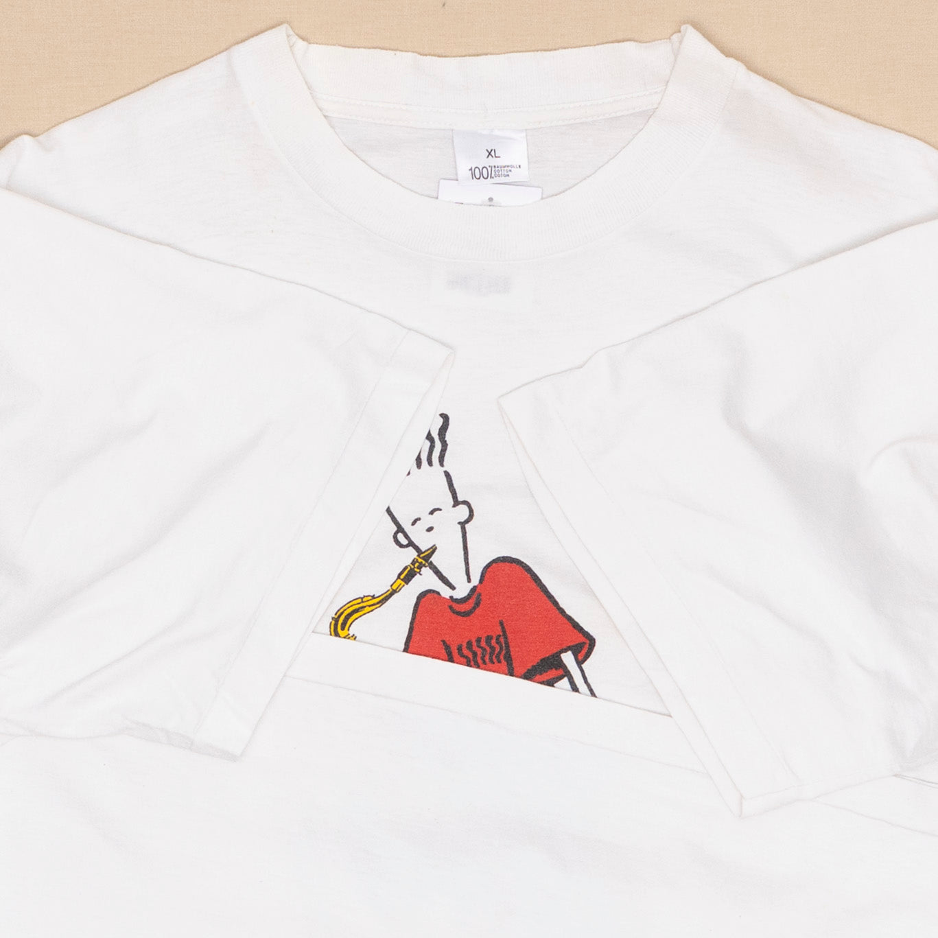 Fido Dido Saxophone T Shirt, L