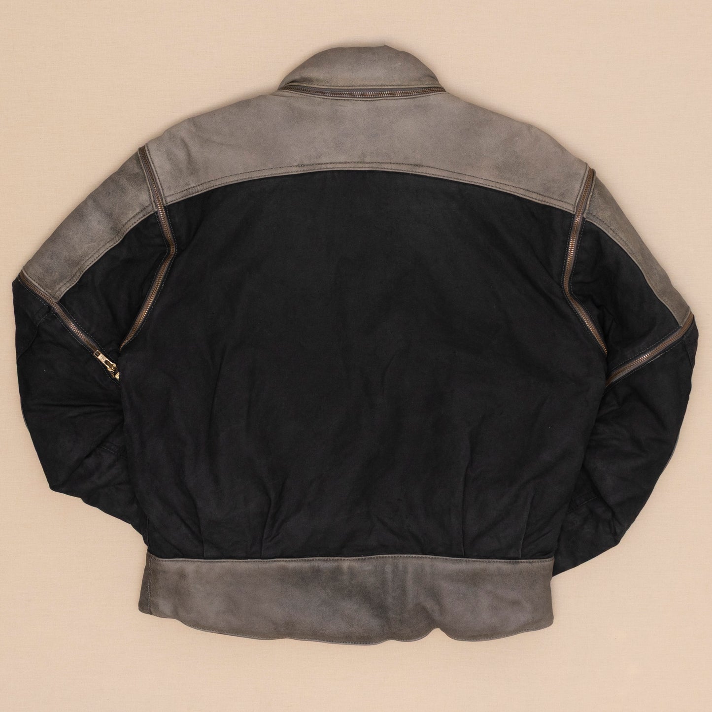 Motorrad Lederjacke, L