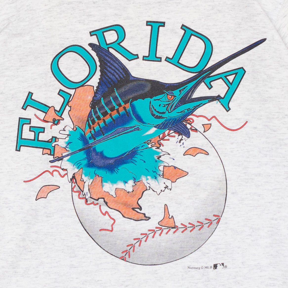 Florida Marlins T Shirt, S