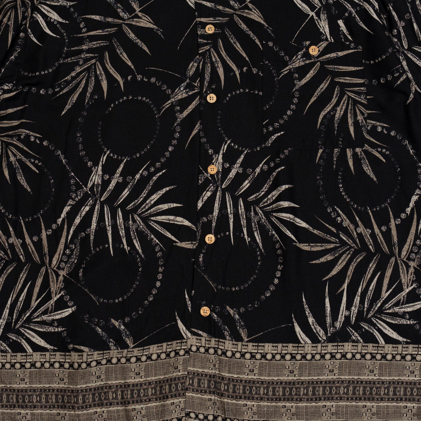 Pattern Kurzarmhemd, XL