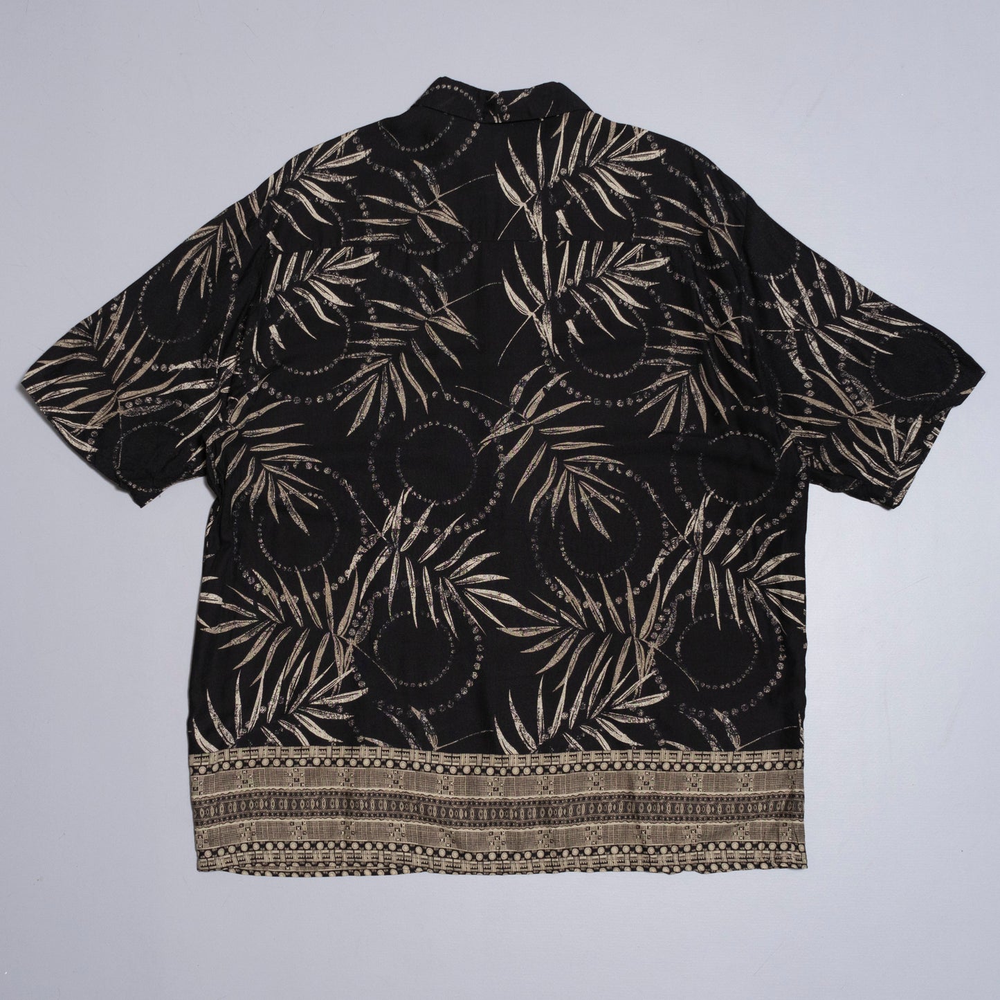 Pattern Kurzarmhemd, XL