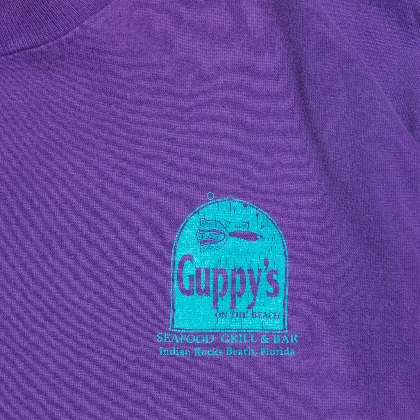 Guppy's on the Beach T Shirt, XL
