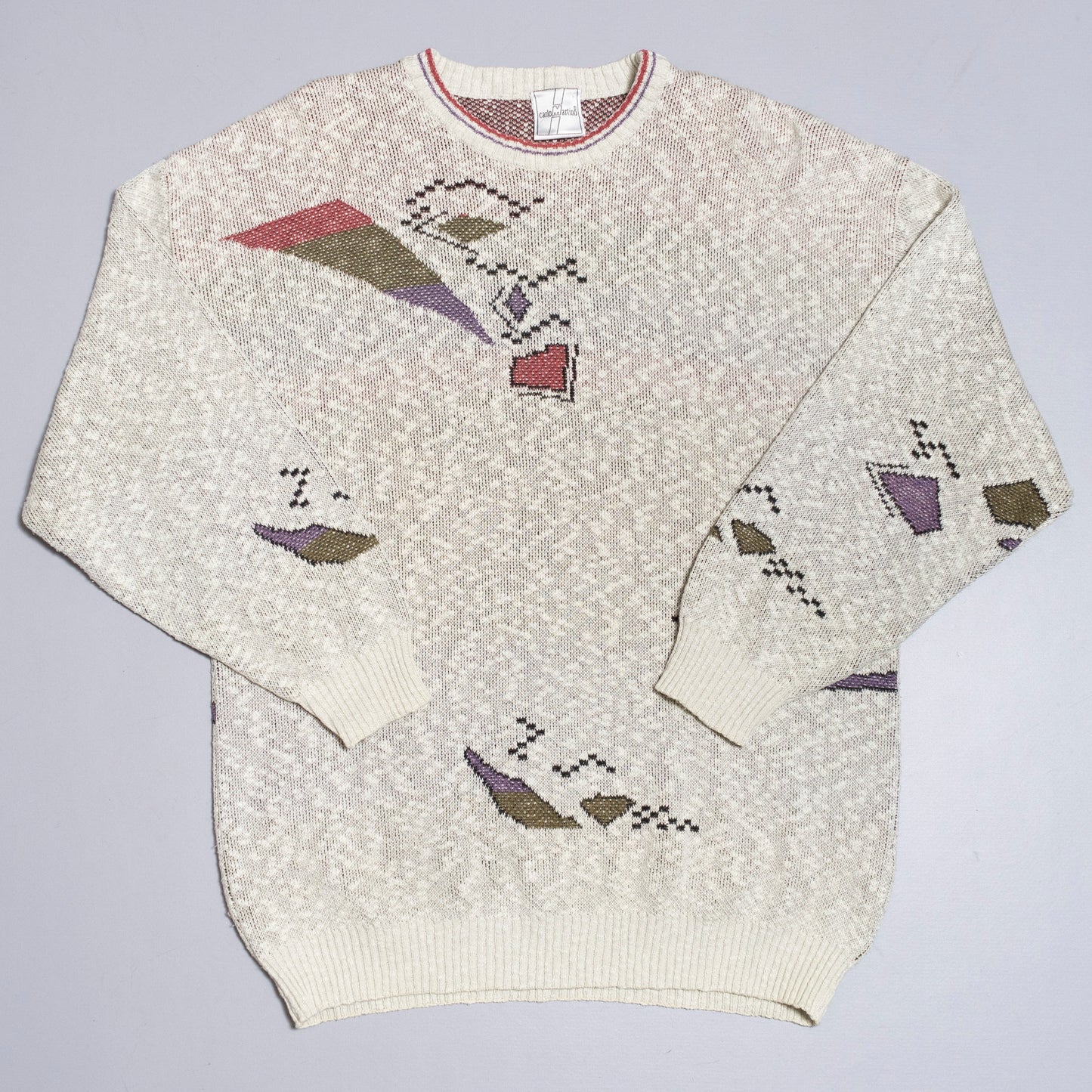 Abstract Strickpullover, L