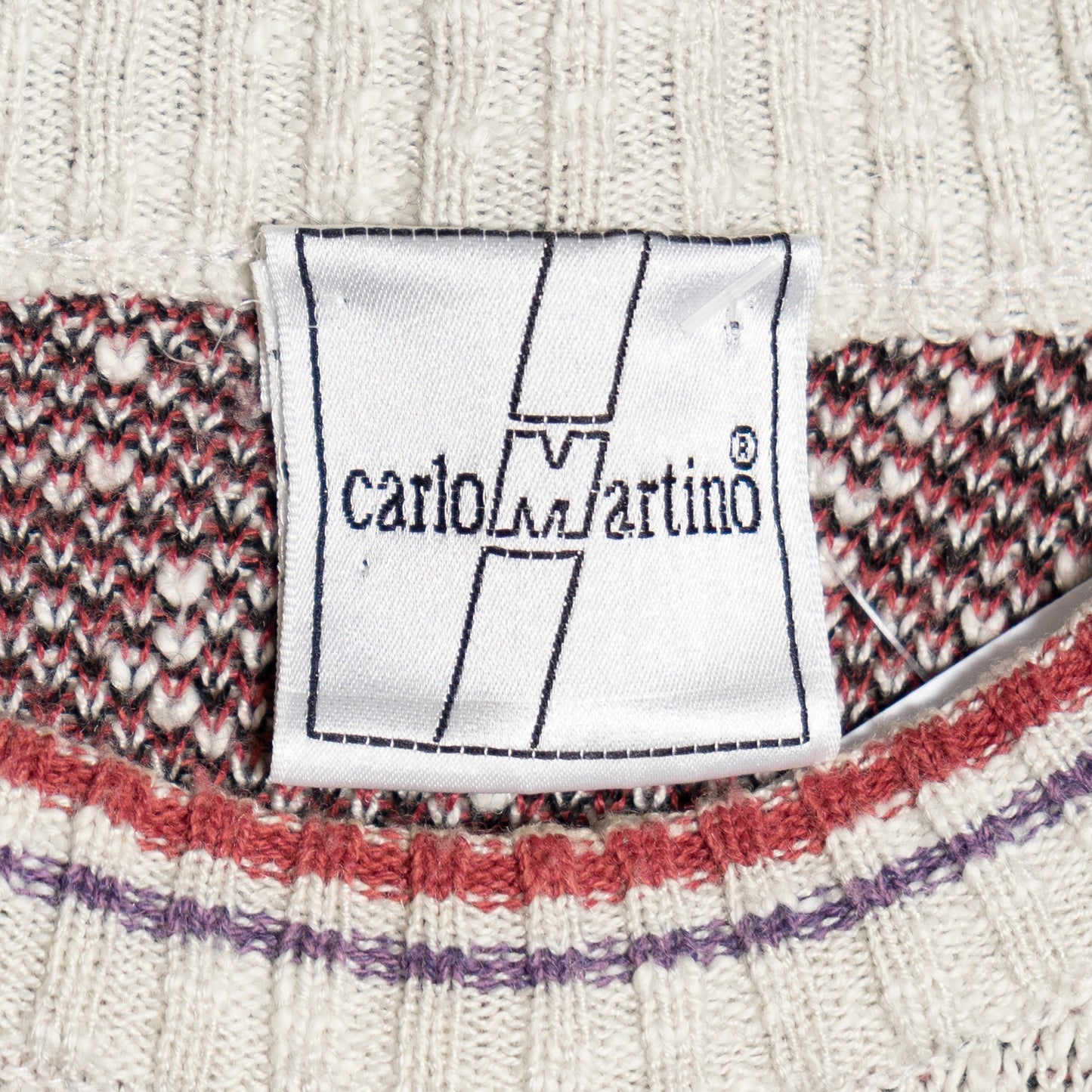 Abstract Strickpullover, L