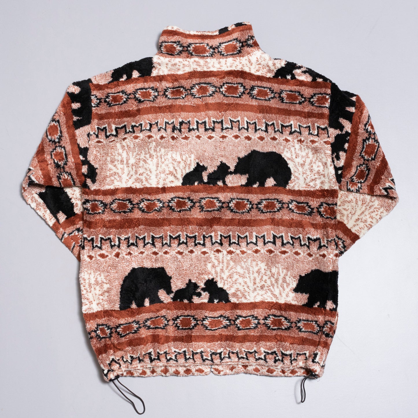 Black Mountain Bear Fullzip Fleece, M
