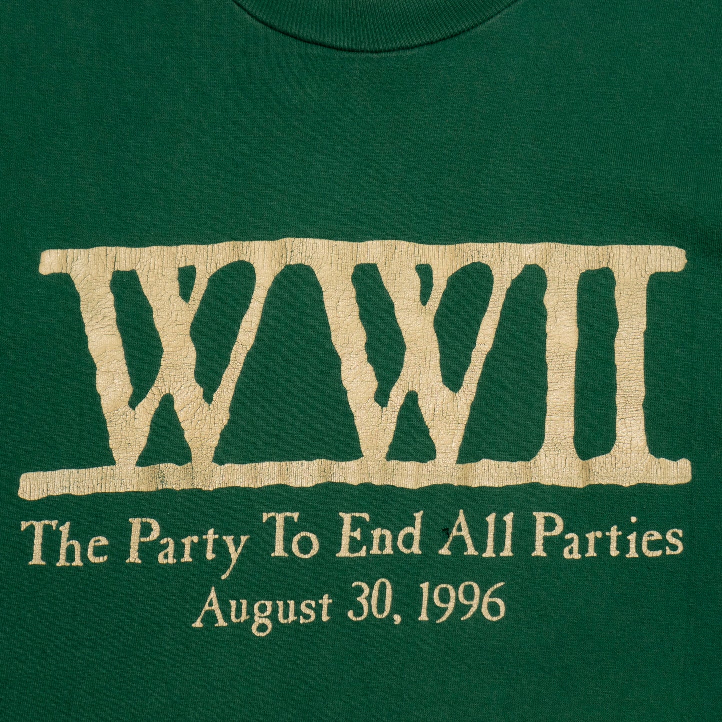 WWII Party '96 T Shirt, XL