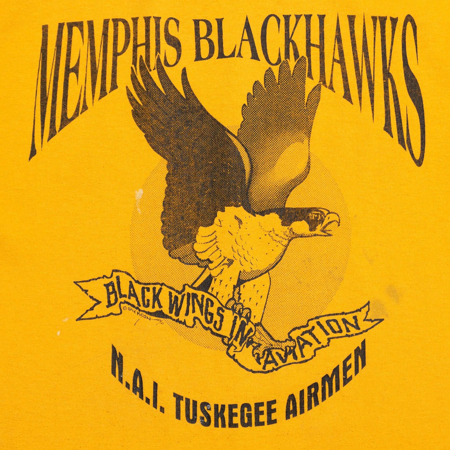 Memphis Blackhawks Aviation T Shirt, M-L