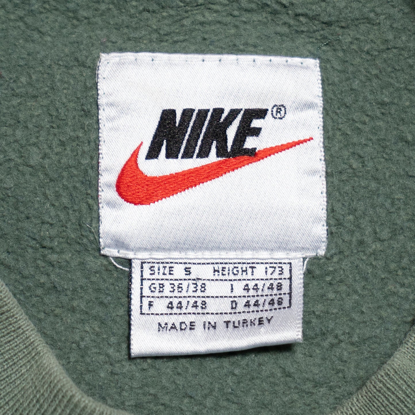 Nike Pistachio Mini Swoosh Sweater, S
