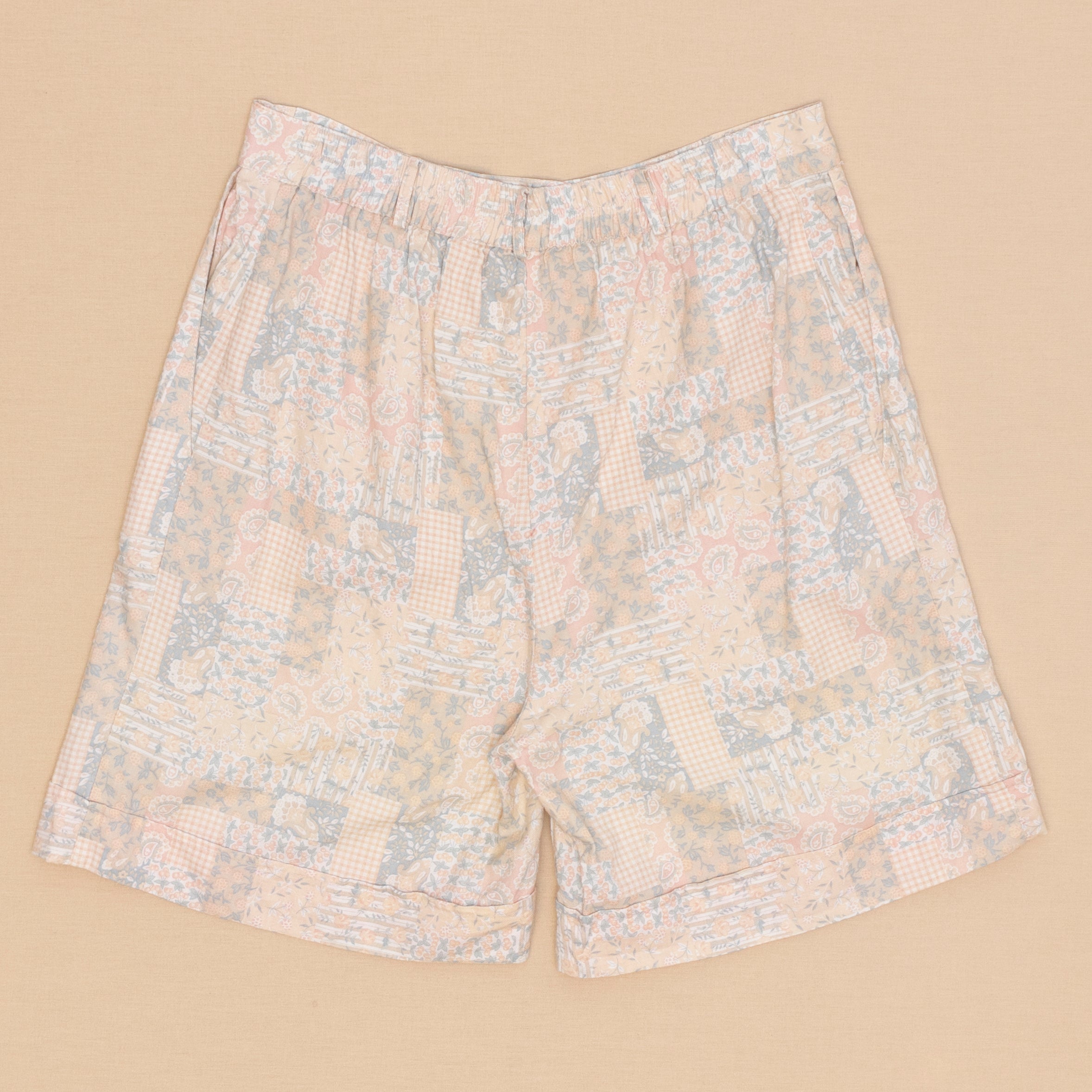 Patchwork Summer Shorts, W32