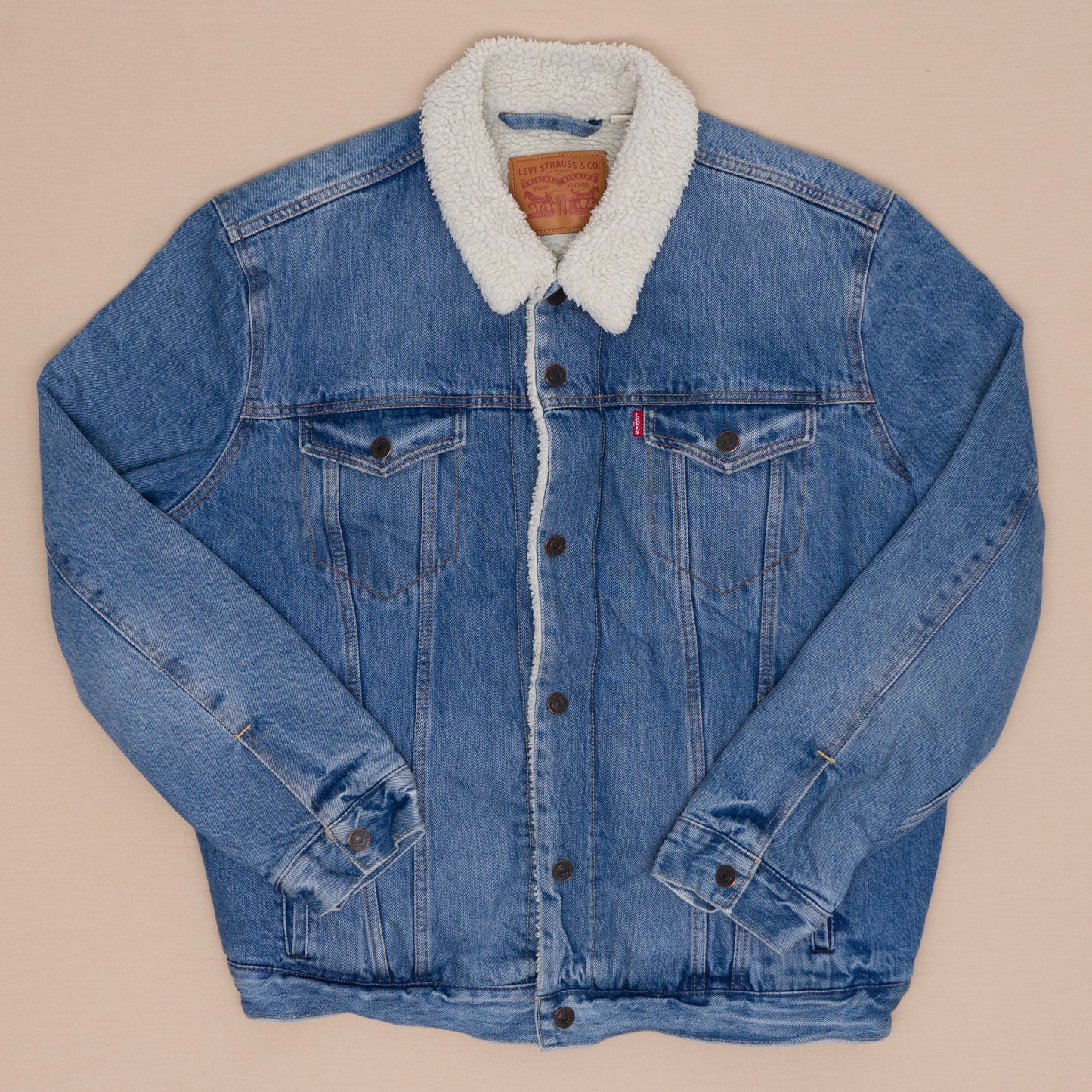 Levis Sherpa Jeansjacke, XL