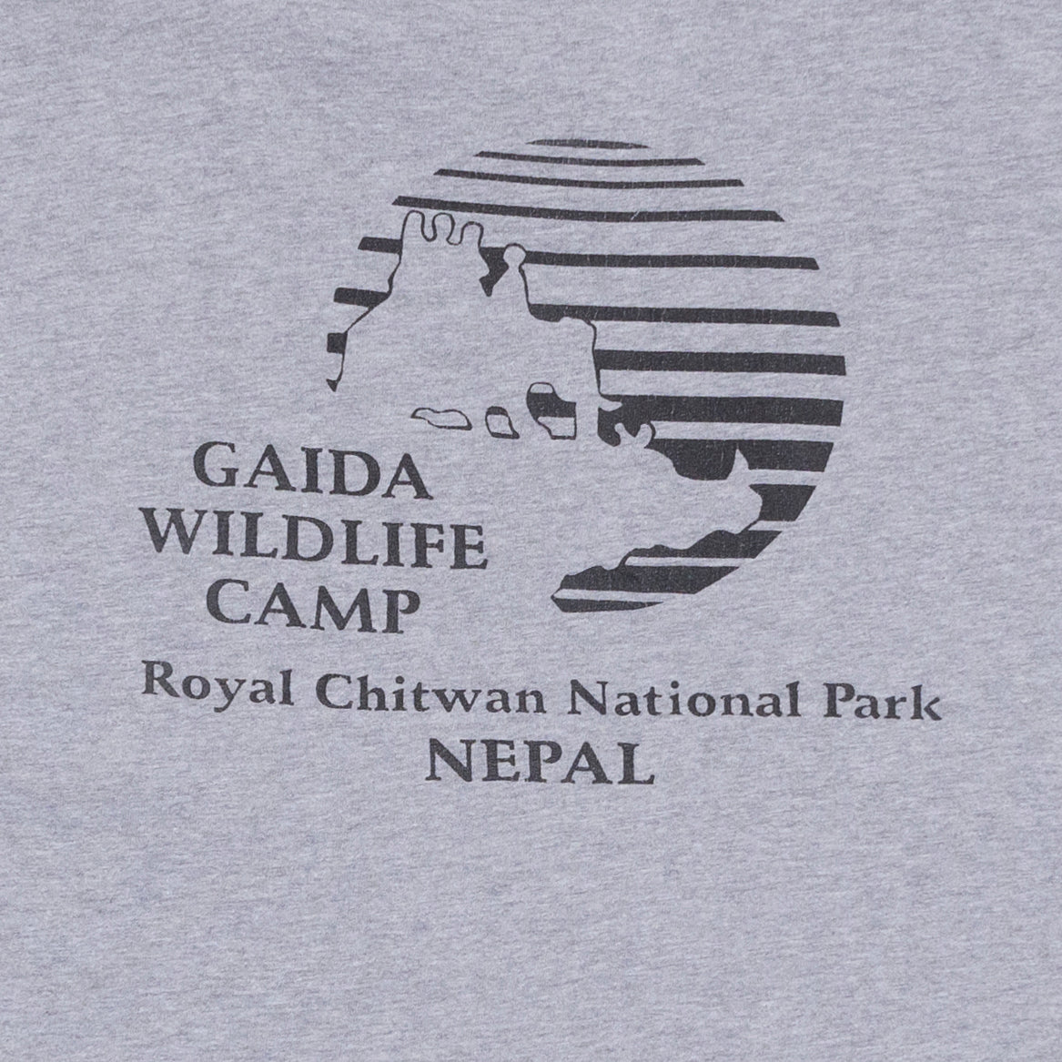 Wildlife Protection Nepal T Shirt, L