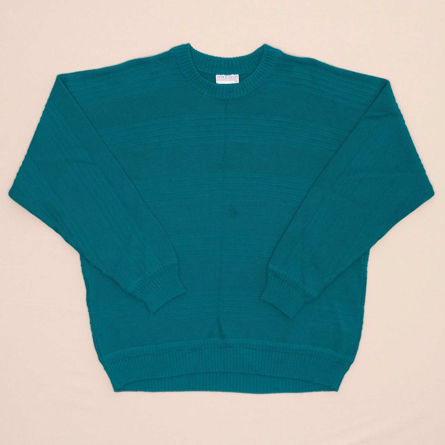 Striped Strickpullover, L