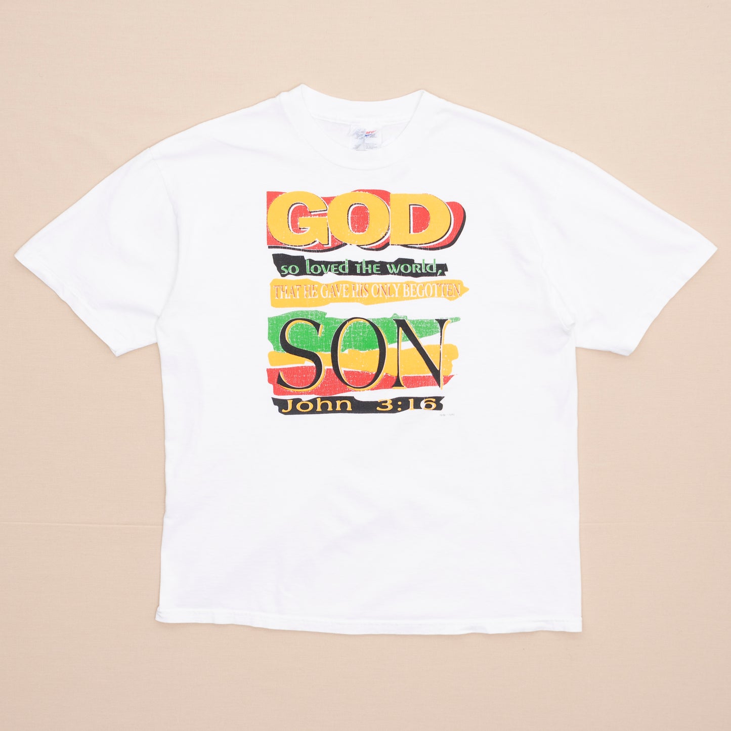 John 3:16 T Shirt, L