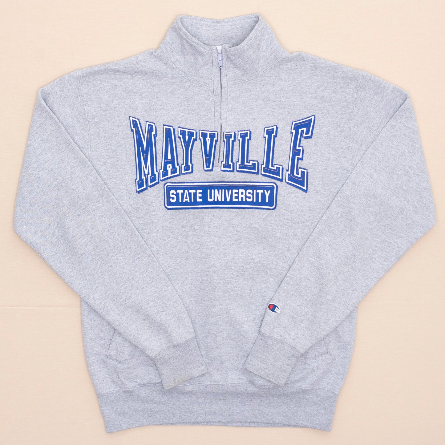 Mayville University Quarterzip Sweater, M