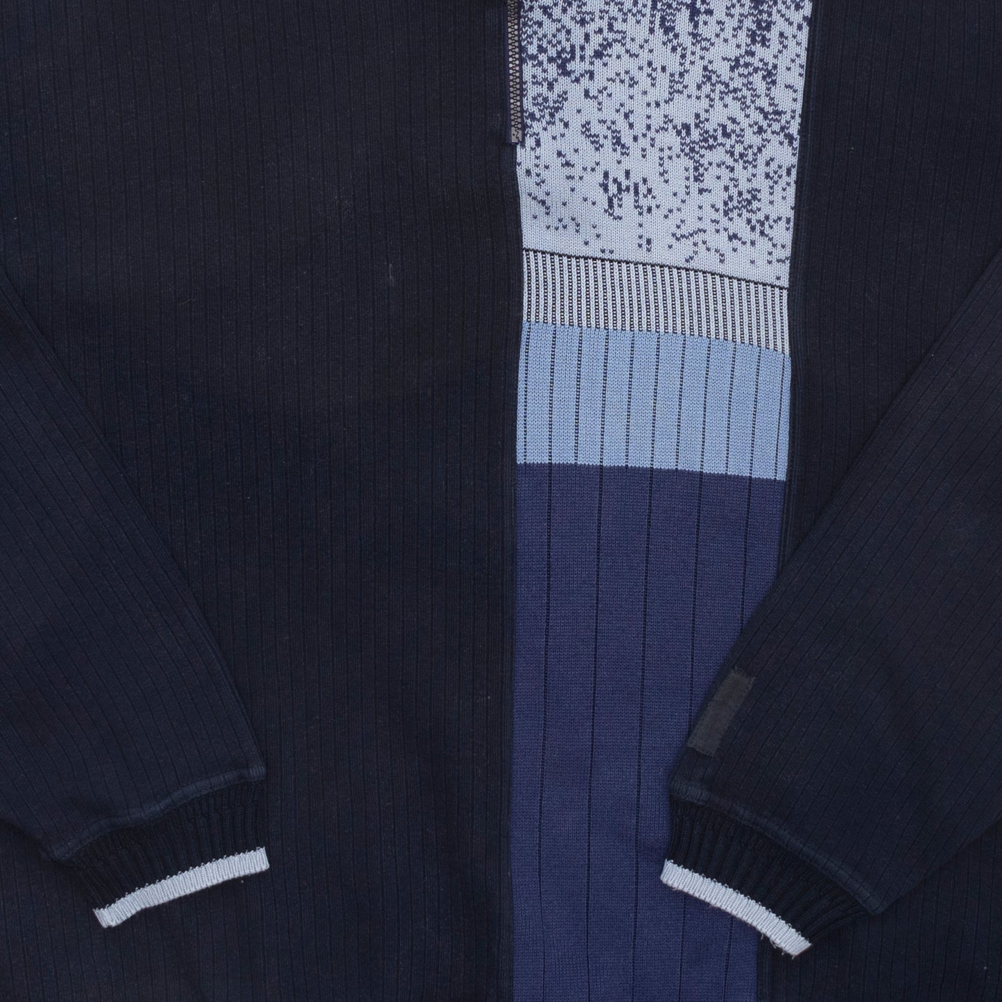 Carlo Colucci Quarterzip Strickpullover, XXL
