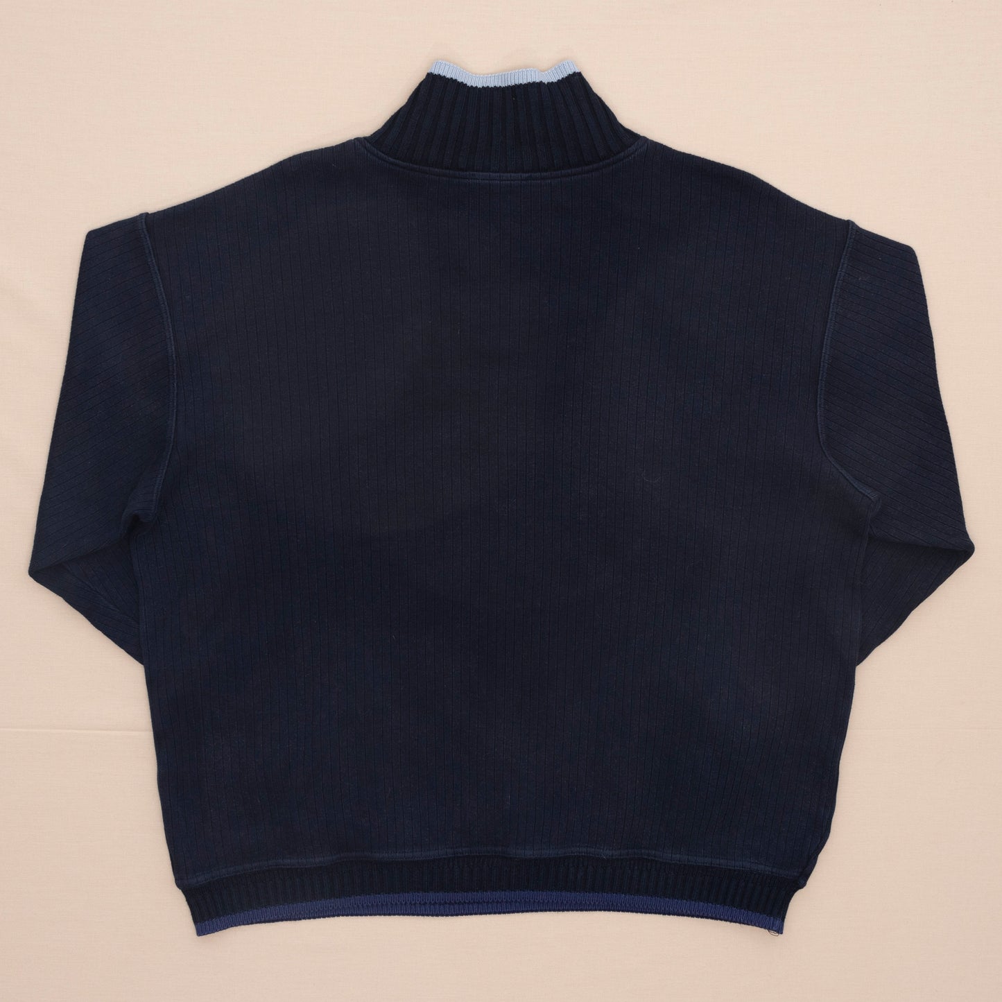 Carlo Colucci Quarterzip Strickpullover, XXL