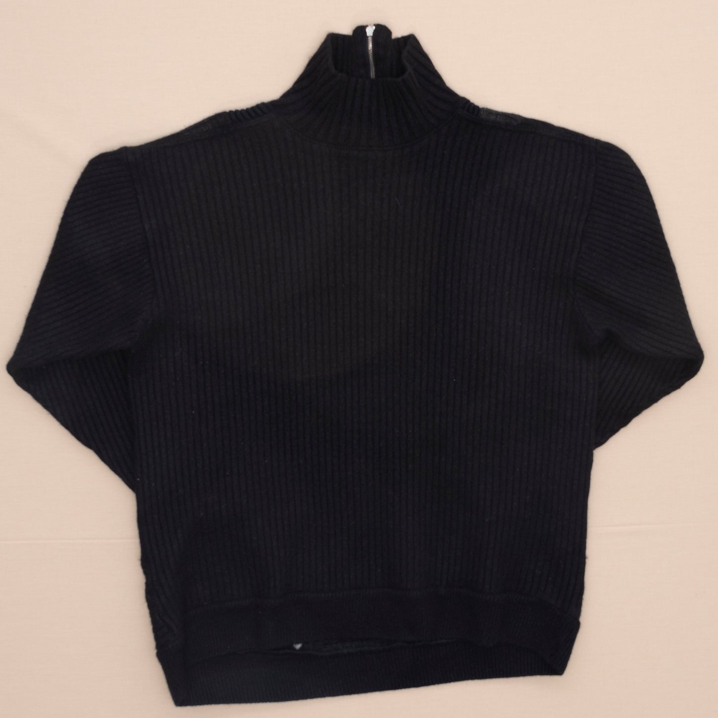 Carlo Colucci Quarterzip Strickpullover, M